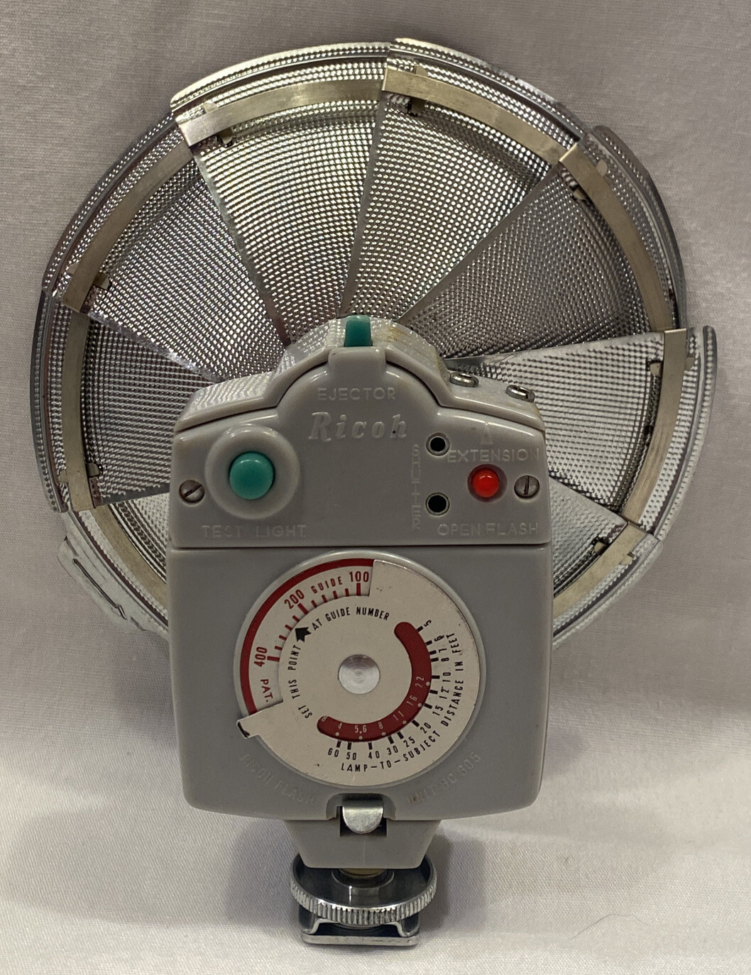 Vintage Ricoh BC-605 Flash With Plug-in