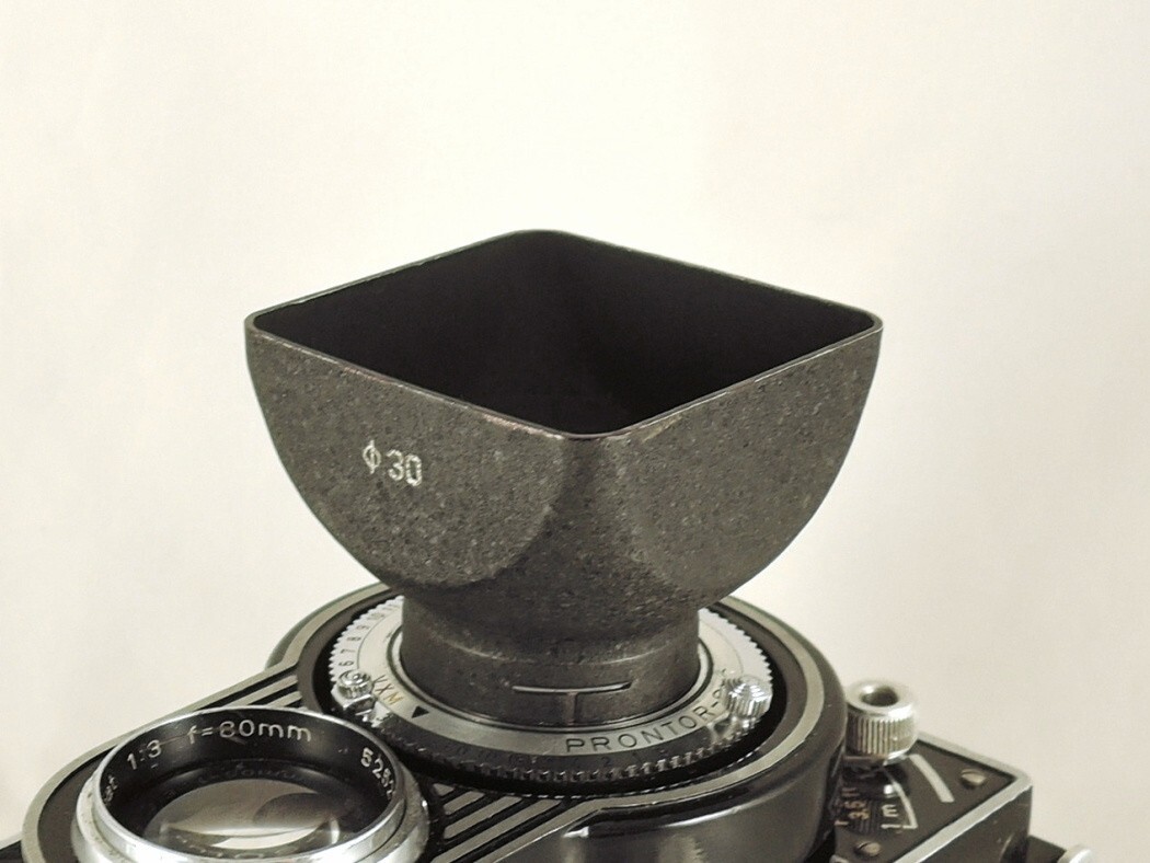 Flexaret Meopta Shade Hood Ø 30 Lens Hood for Flexaret II – V Little Used