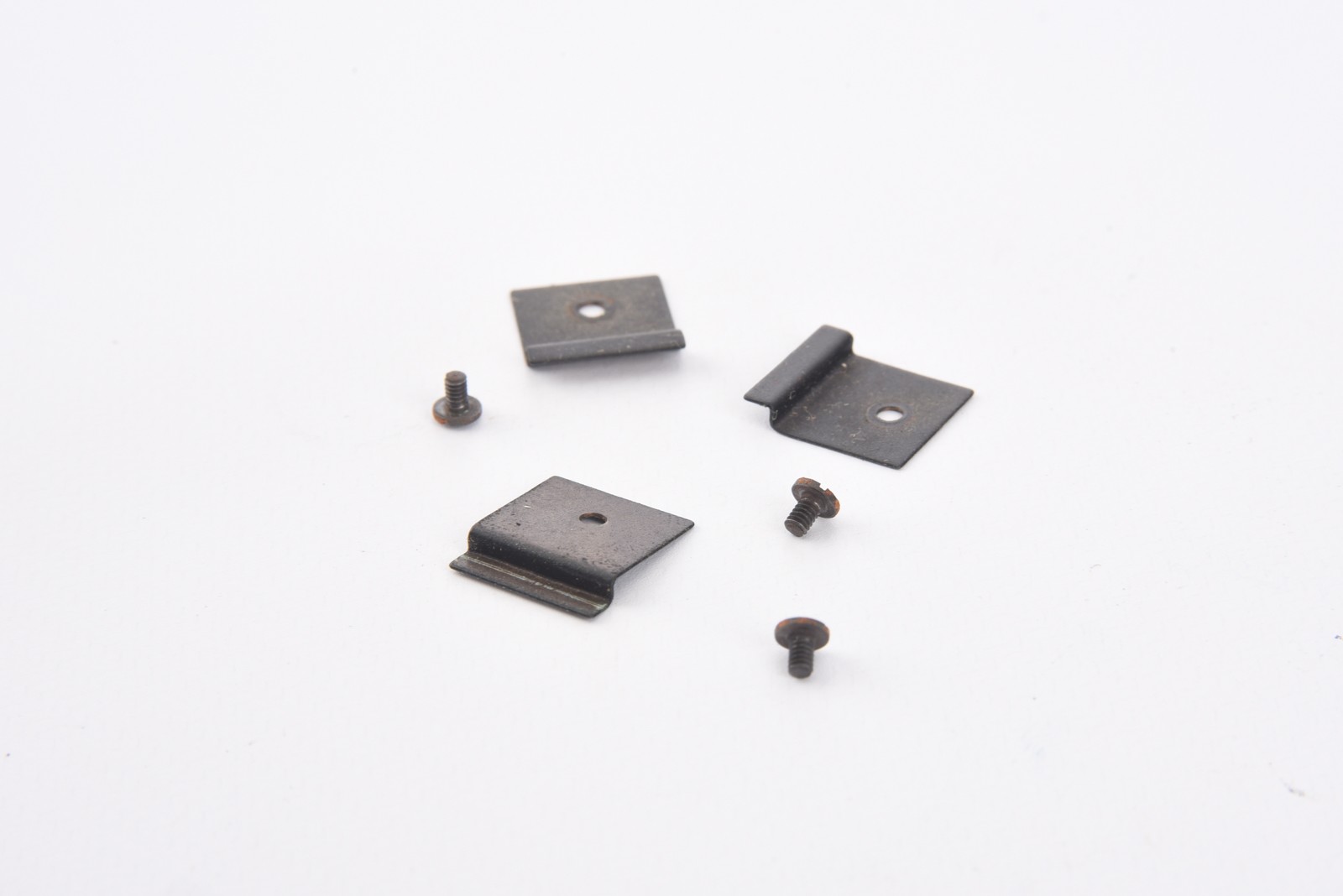 Plaubel Makiflex Automatic Camera Part Mirror Hold Downs & Screws V07