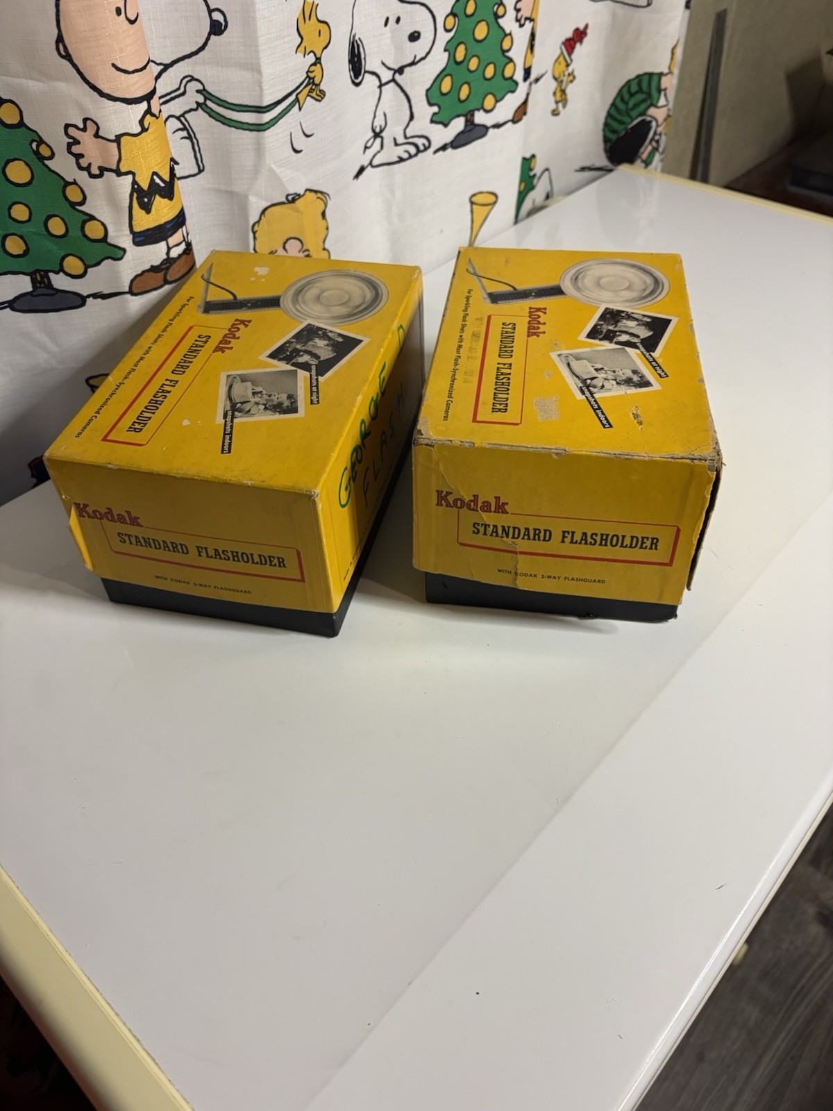 2-Vintage KODAK Standard Flash Holder with Bracket. Original Boxes-Circa 1960’s