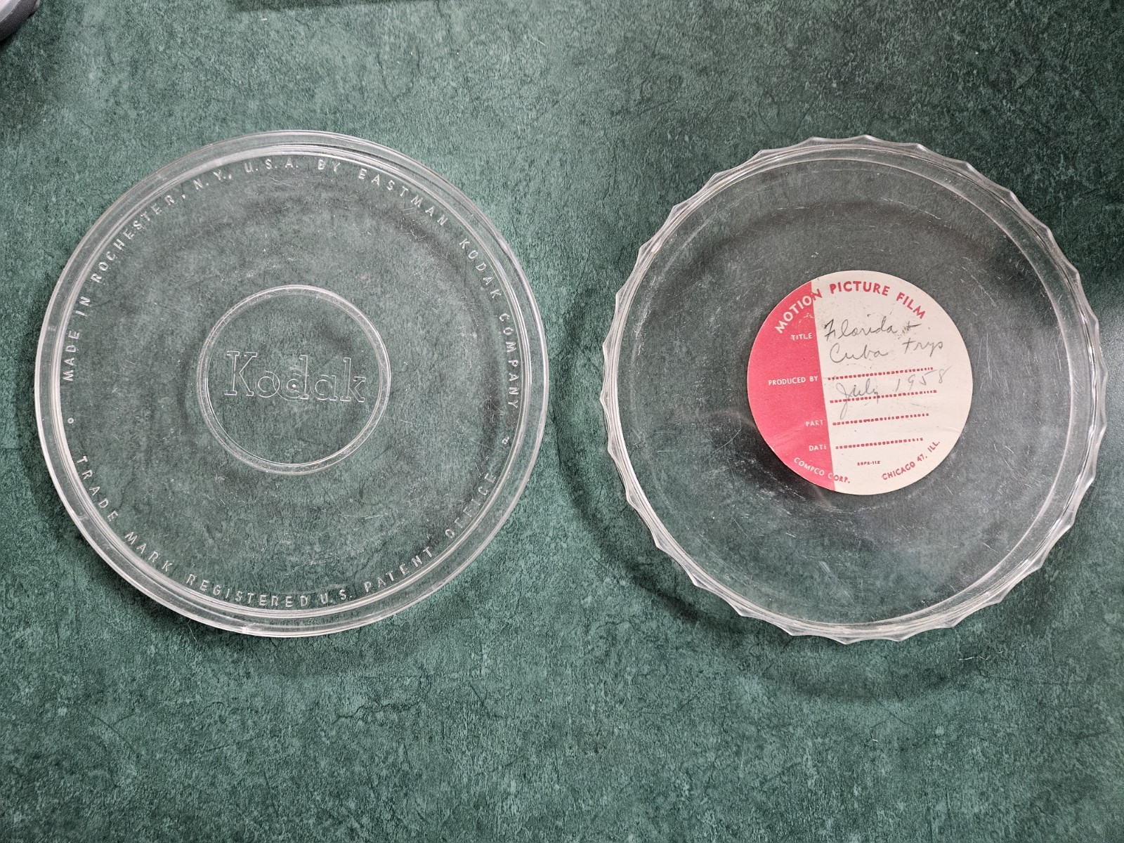 Lot Of Empty 8mm film reels and cases, 7″ and 5″ Vintage
