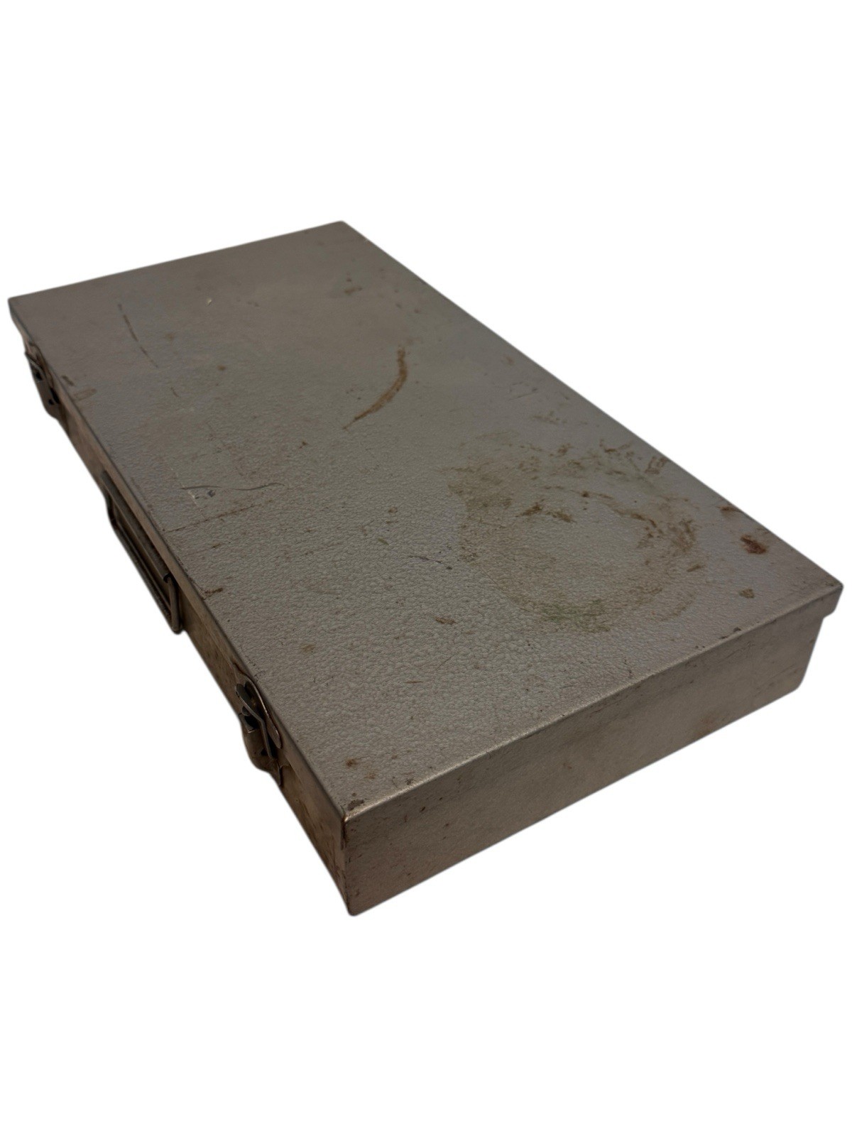 Vintage Atco Metal Slide Storage Box Case Holds 150 35mm Slides