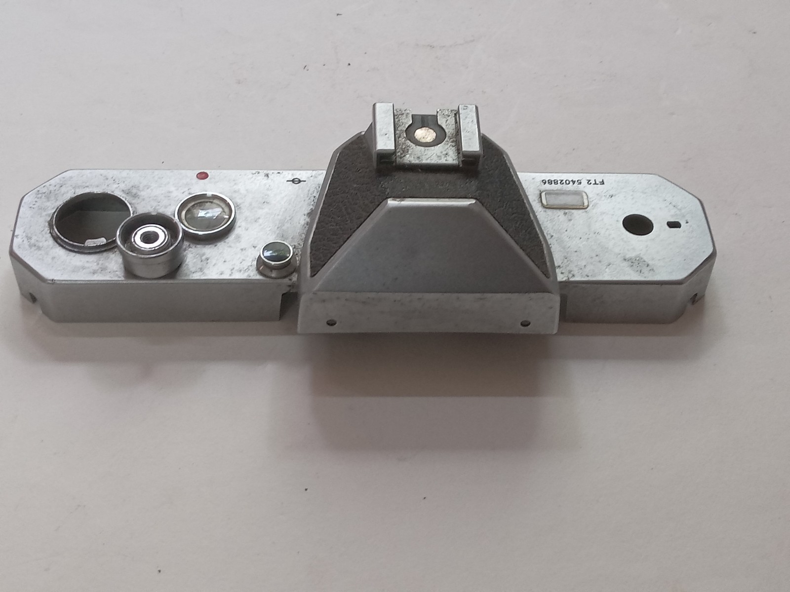 Nikon Nikkormat / Nikomat Silver Top Plate Original Used Spare Part As Is