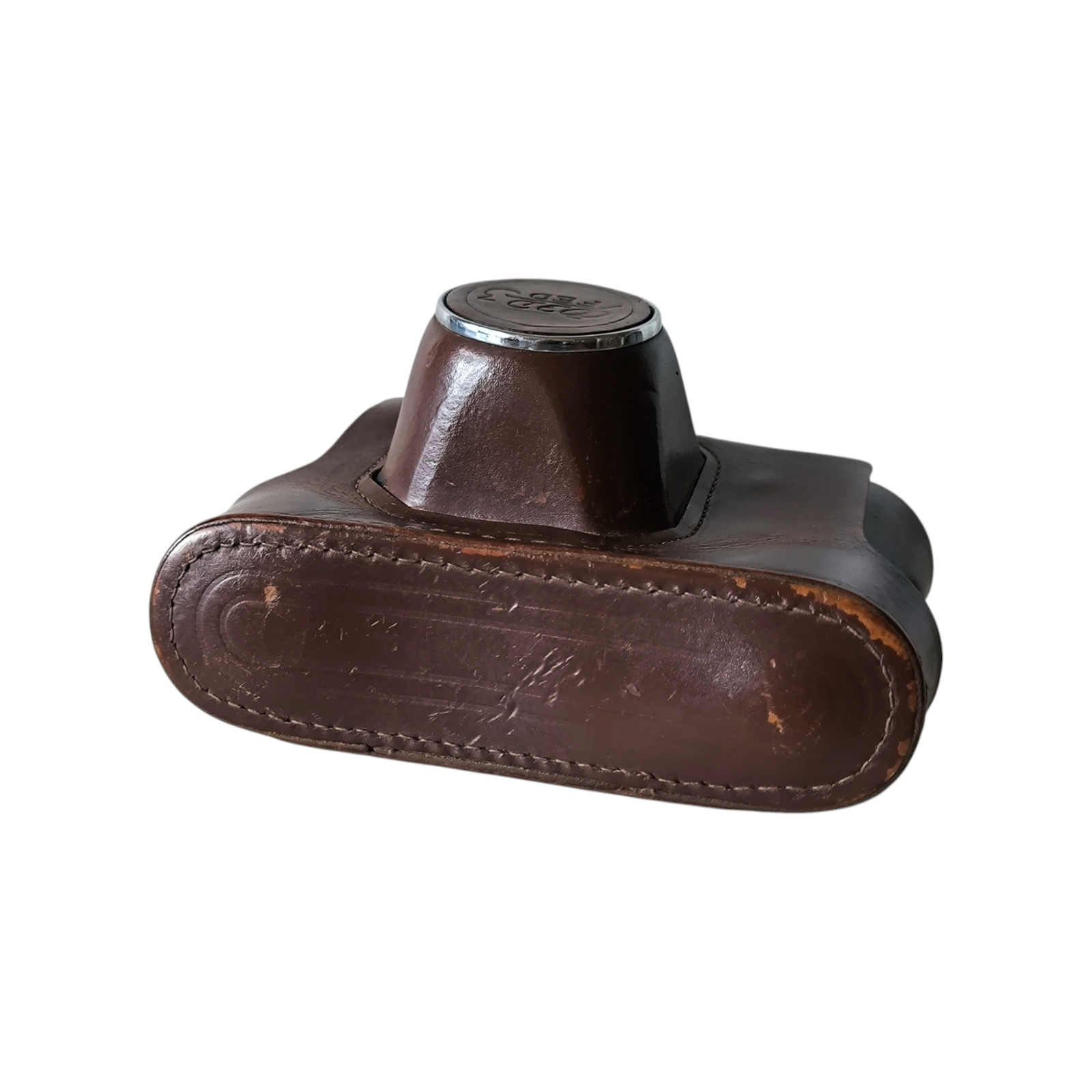 FED-3 Photo Camera Original Genuine Leather Case, 1970s