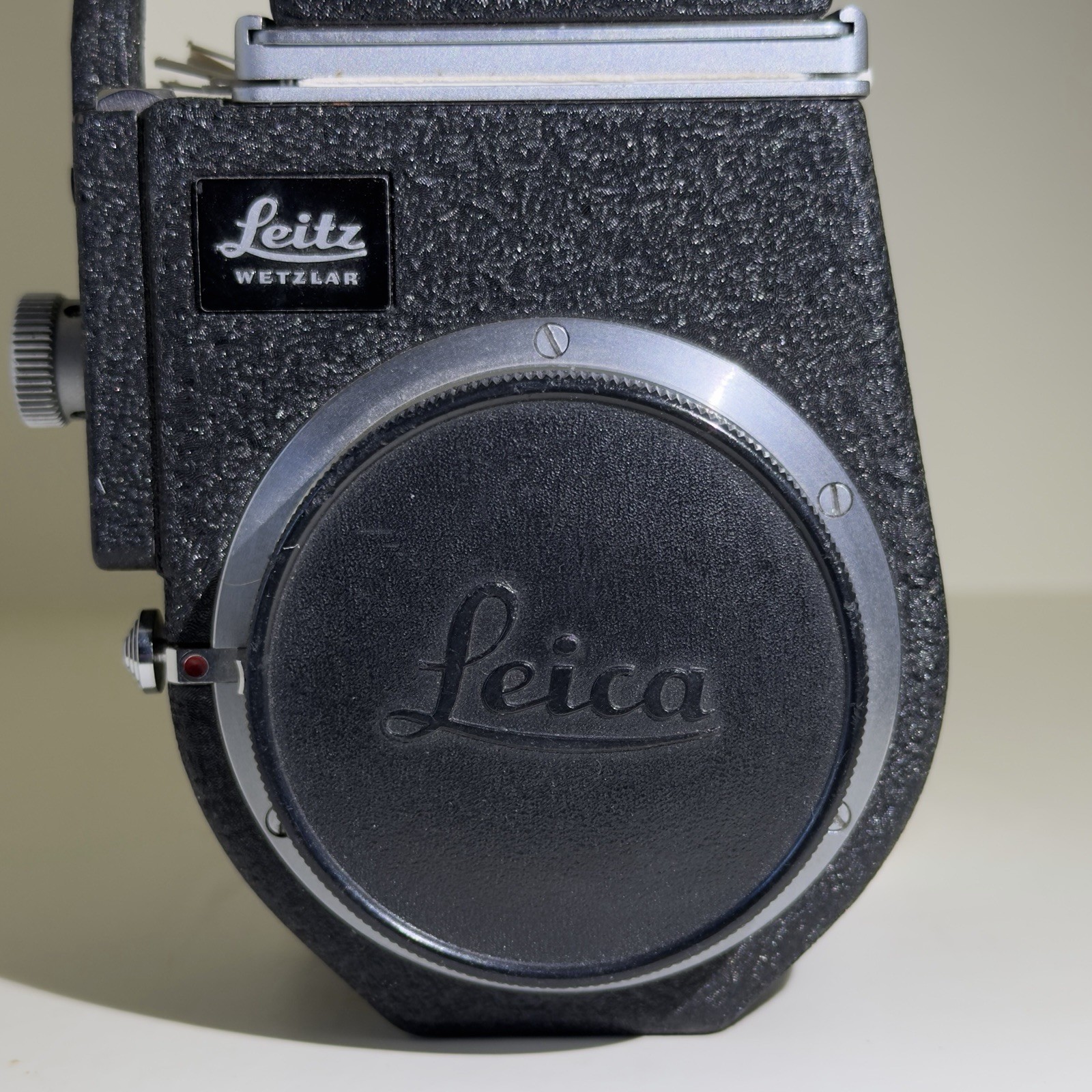 Leica Leitz Visoflex II w/ OTVXO 5x Vertical Magnifier Body Cap M Mount A15