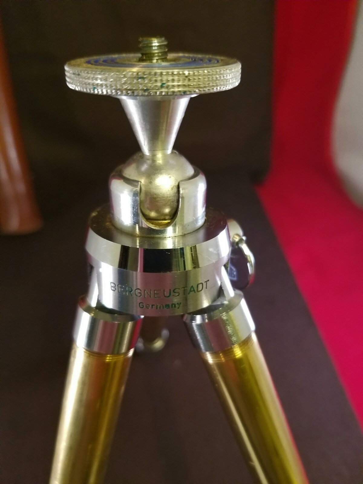 Bergneustadt German Table Tripod Brass