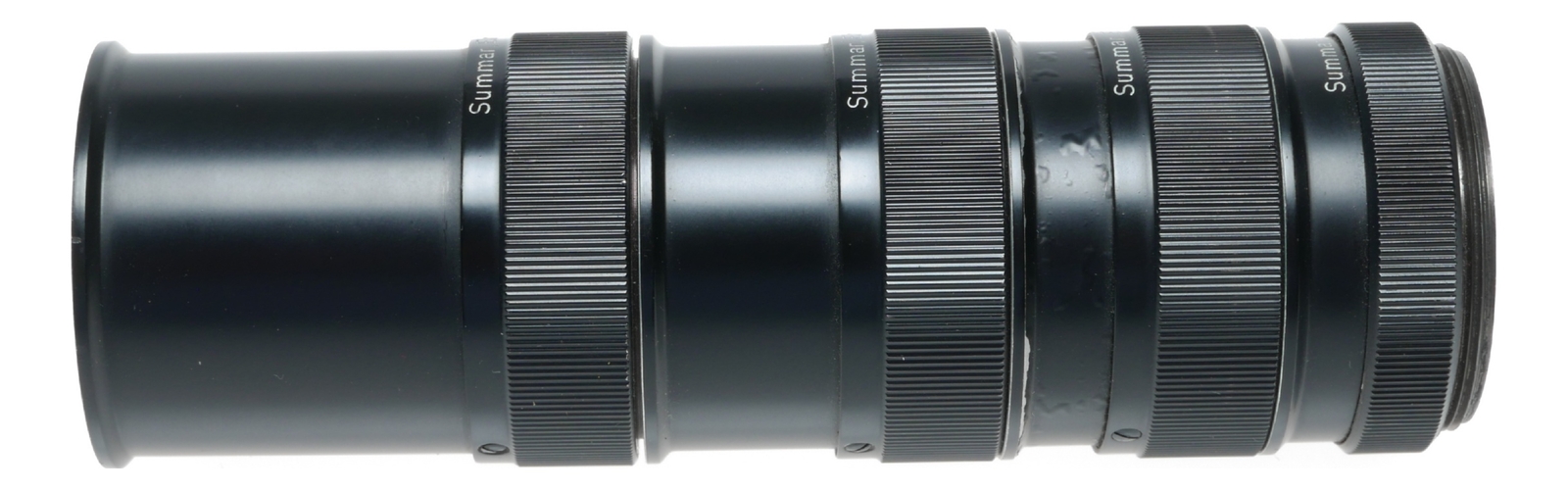 Summar Elmar Leitz Wetzlar extension tube macro set 5cm Black vintage set