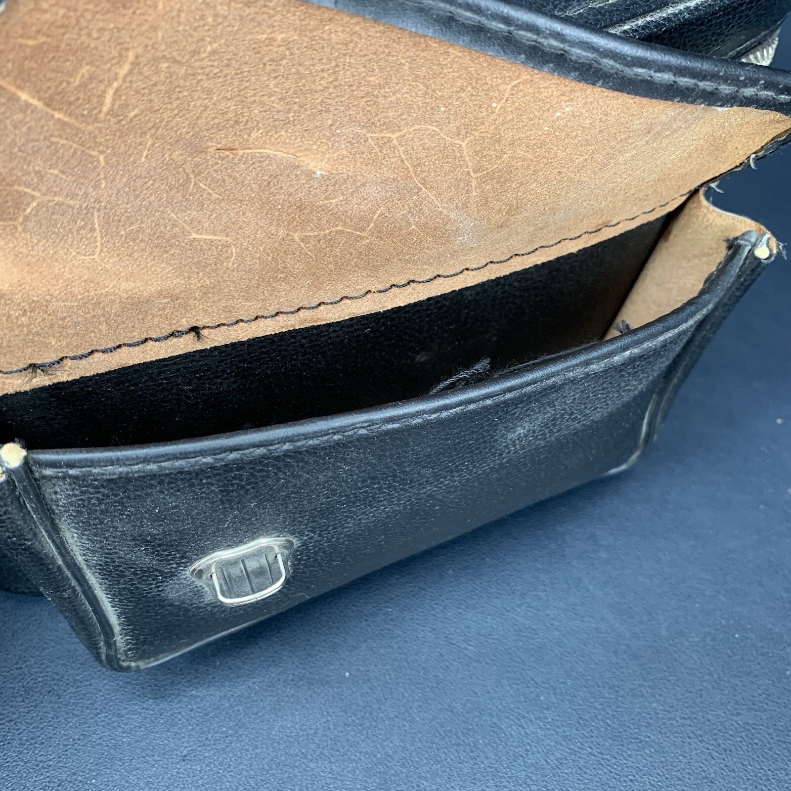 Rare Vintage Kali Bag Retro Film Camera Leather Case PB20 Handcrafted In Japan