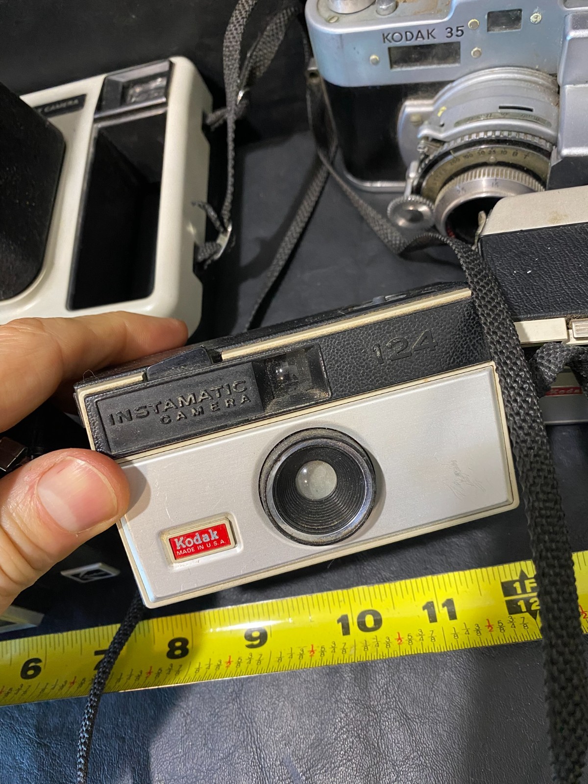 vintage Kodak camera THE HANDLE Kodak 35 Instamatic cameras lot of 5