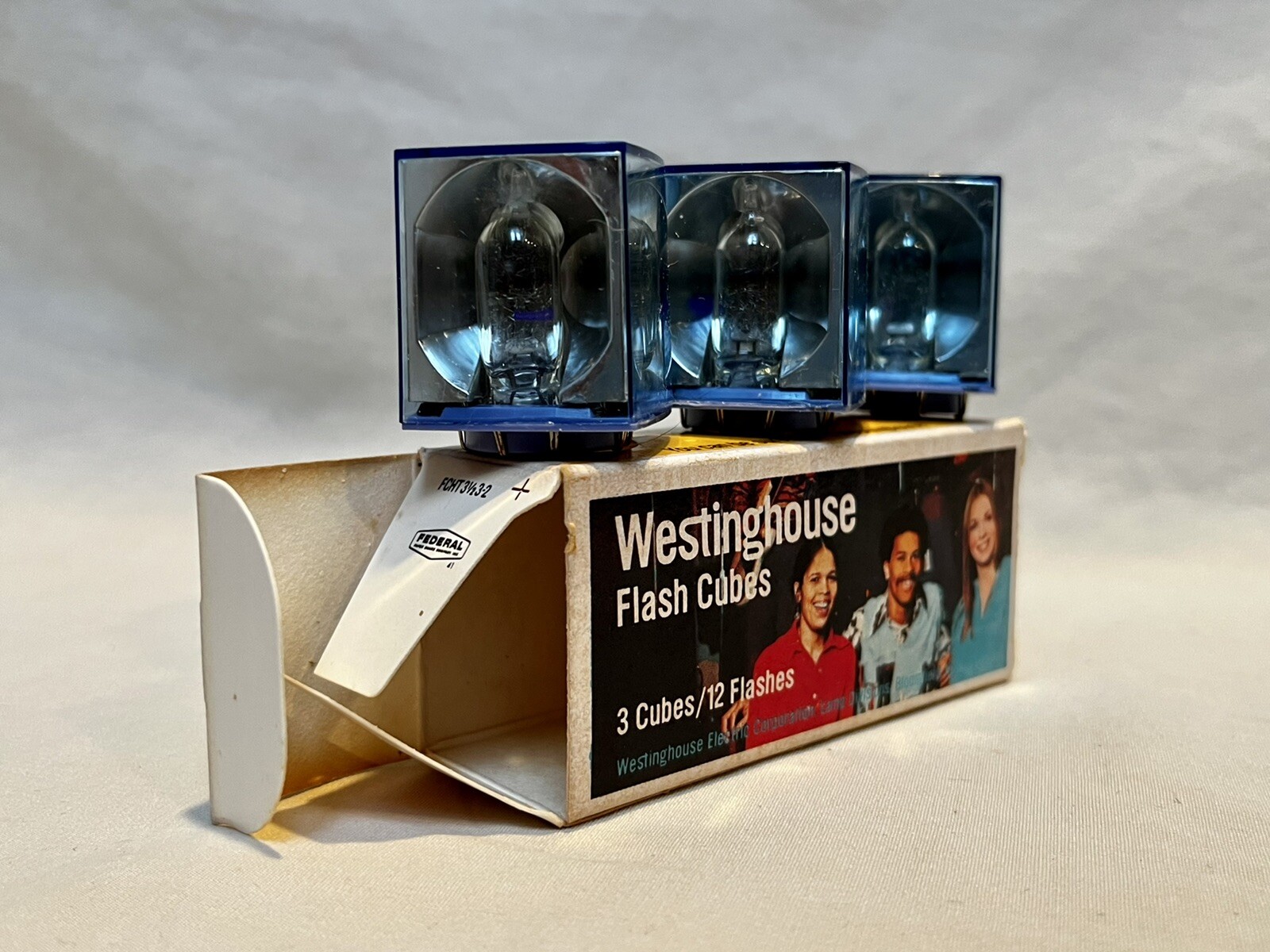 Vintage Westinghouse Flash Cubes 3-Pack 12 Flashes Total New Unused