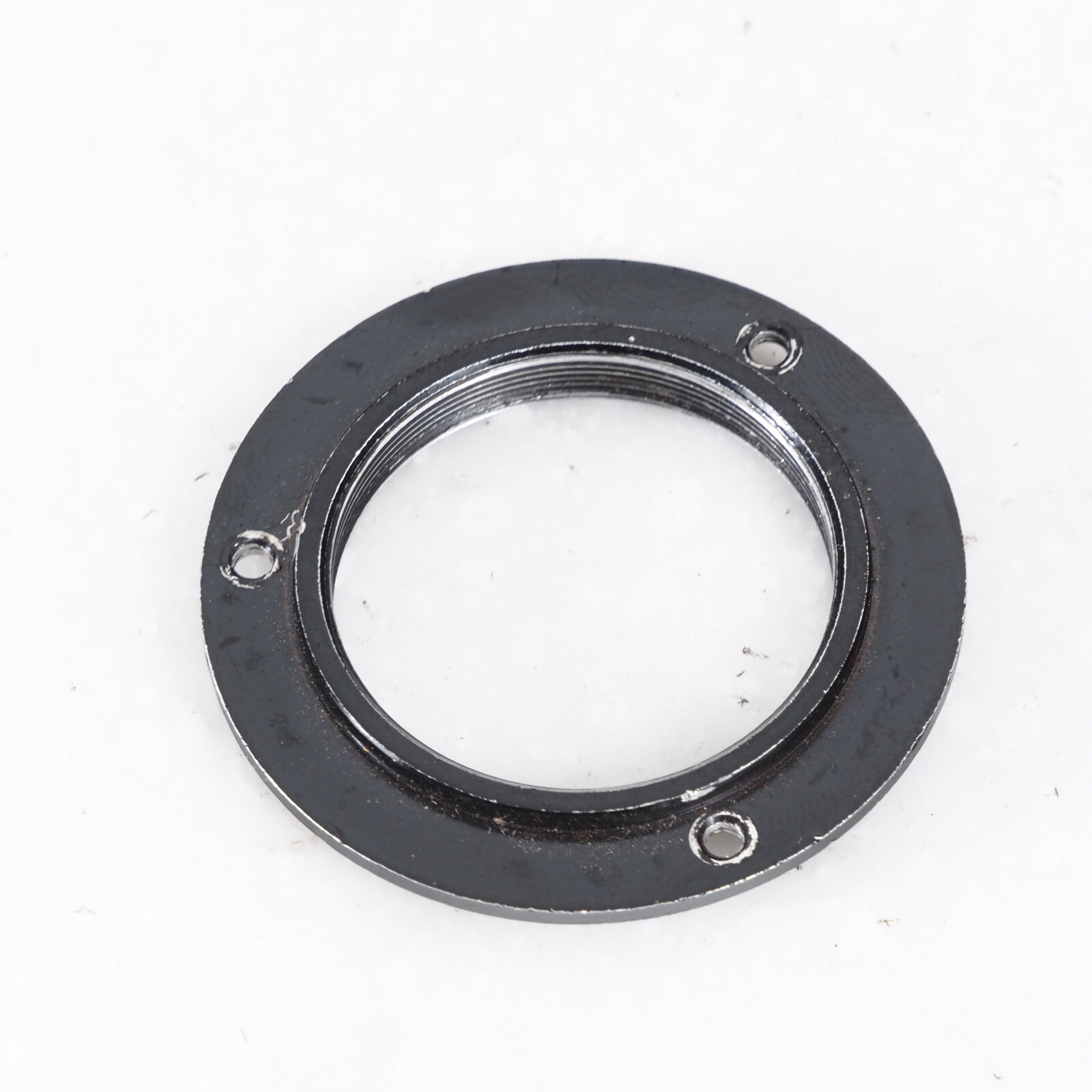 ^ 28mm Black Metal Lens Flange for Large Format Lenses or DIY