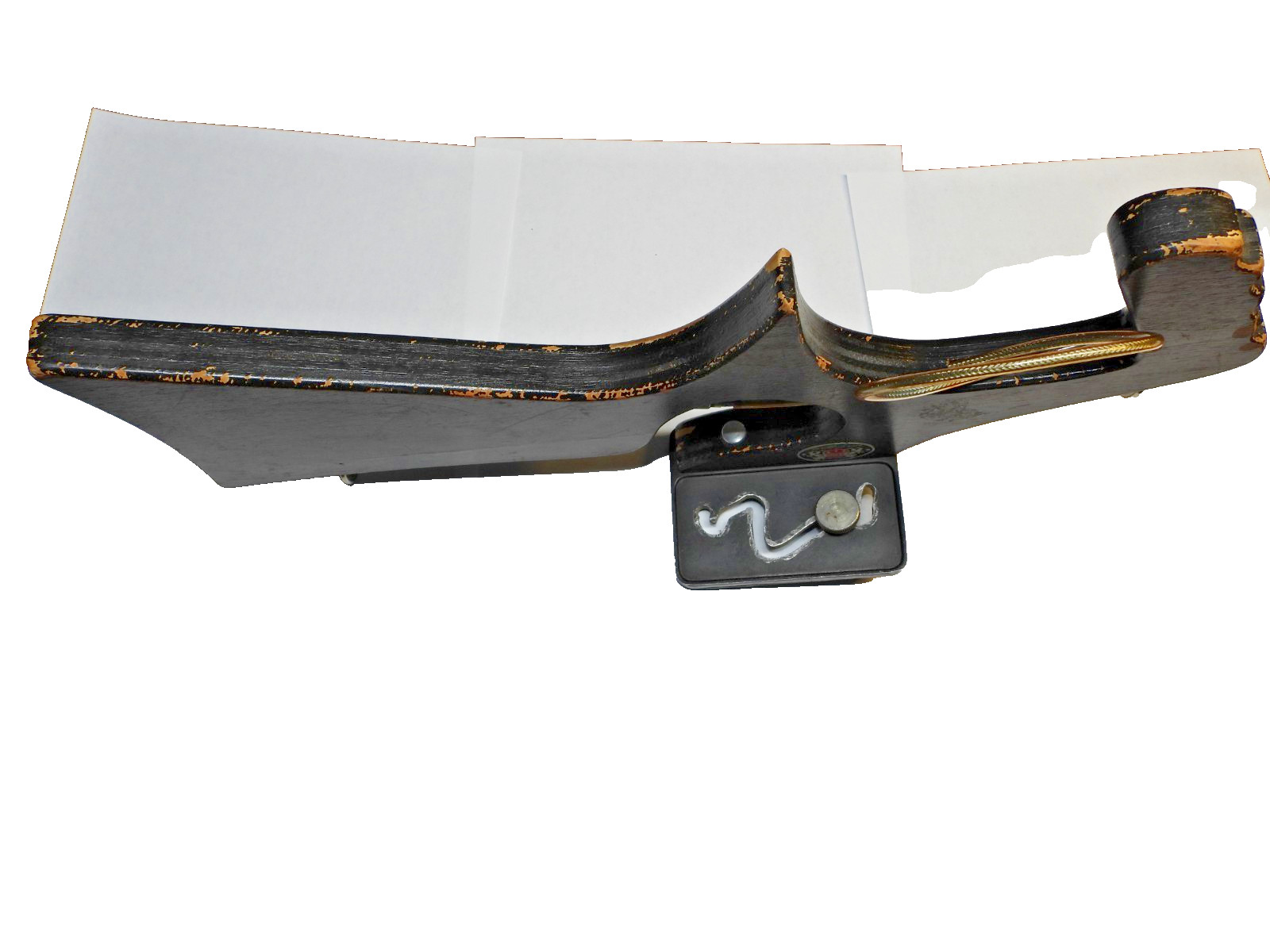 Vintage Dasco Camera Mount Wood Gun Rifle Stock w/ Cable Trigger Shutter