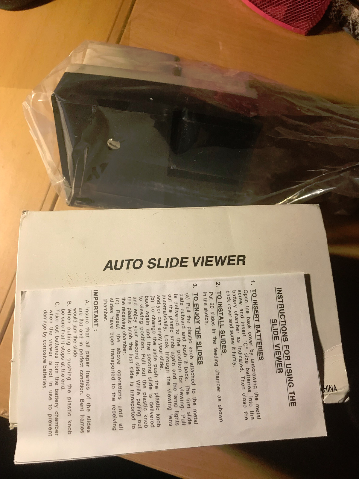 Auto slide viewer untested