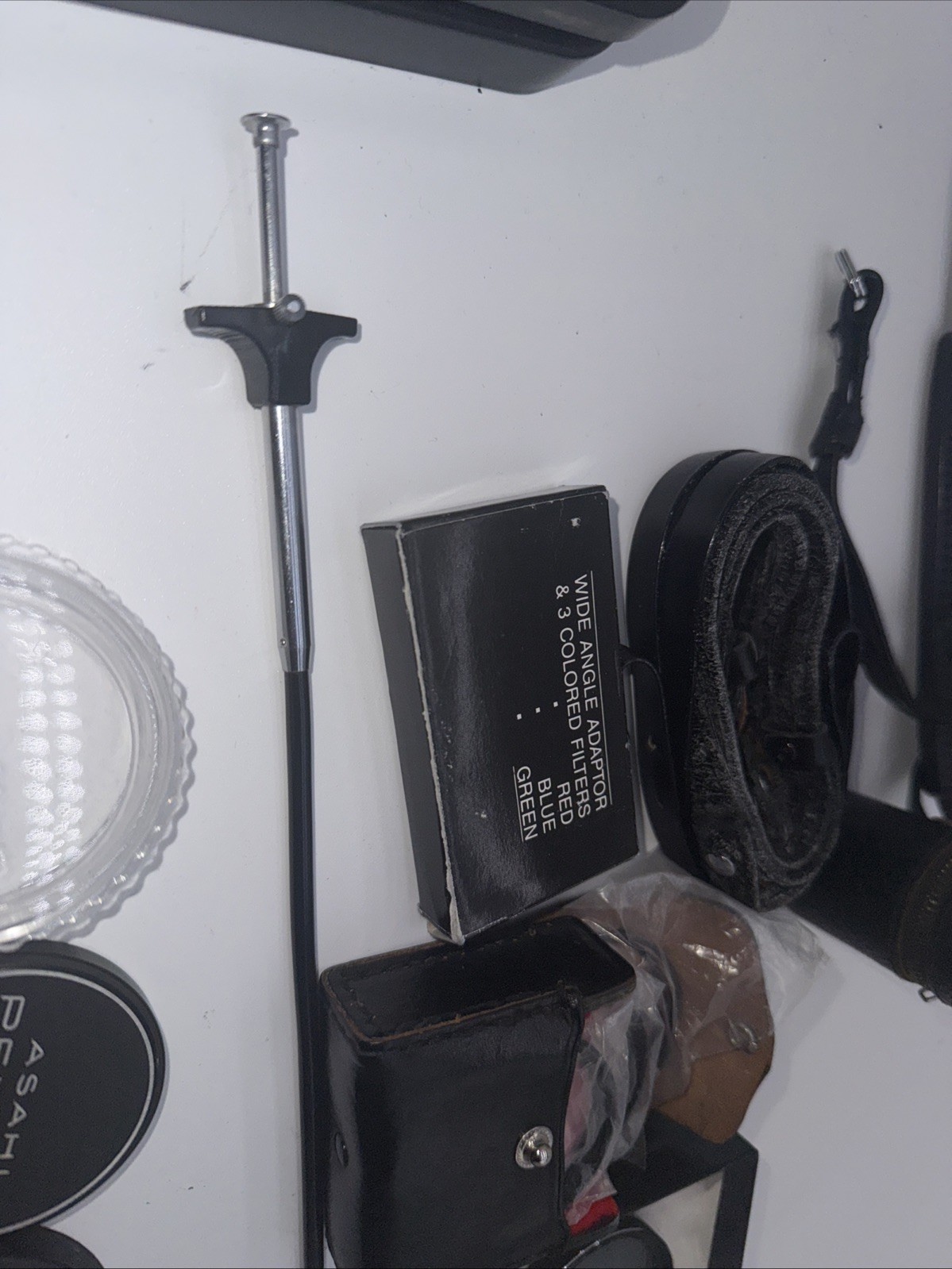 vintage camera accessories lot