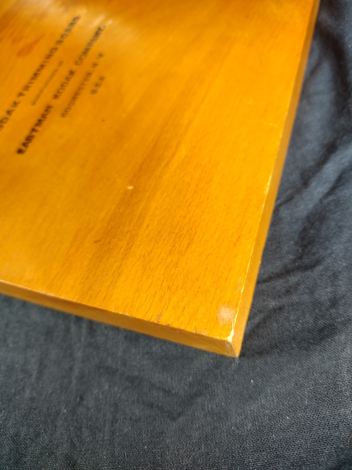 Vintage Eastman Kodak No. 2 Photo Paper Trimming Board Rochester N.Y.