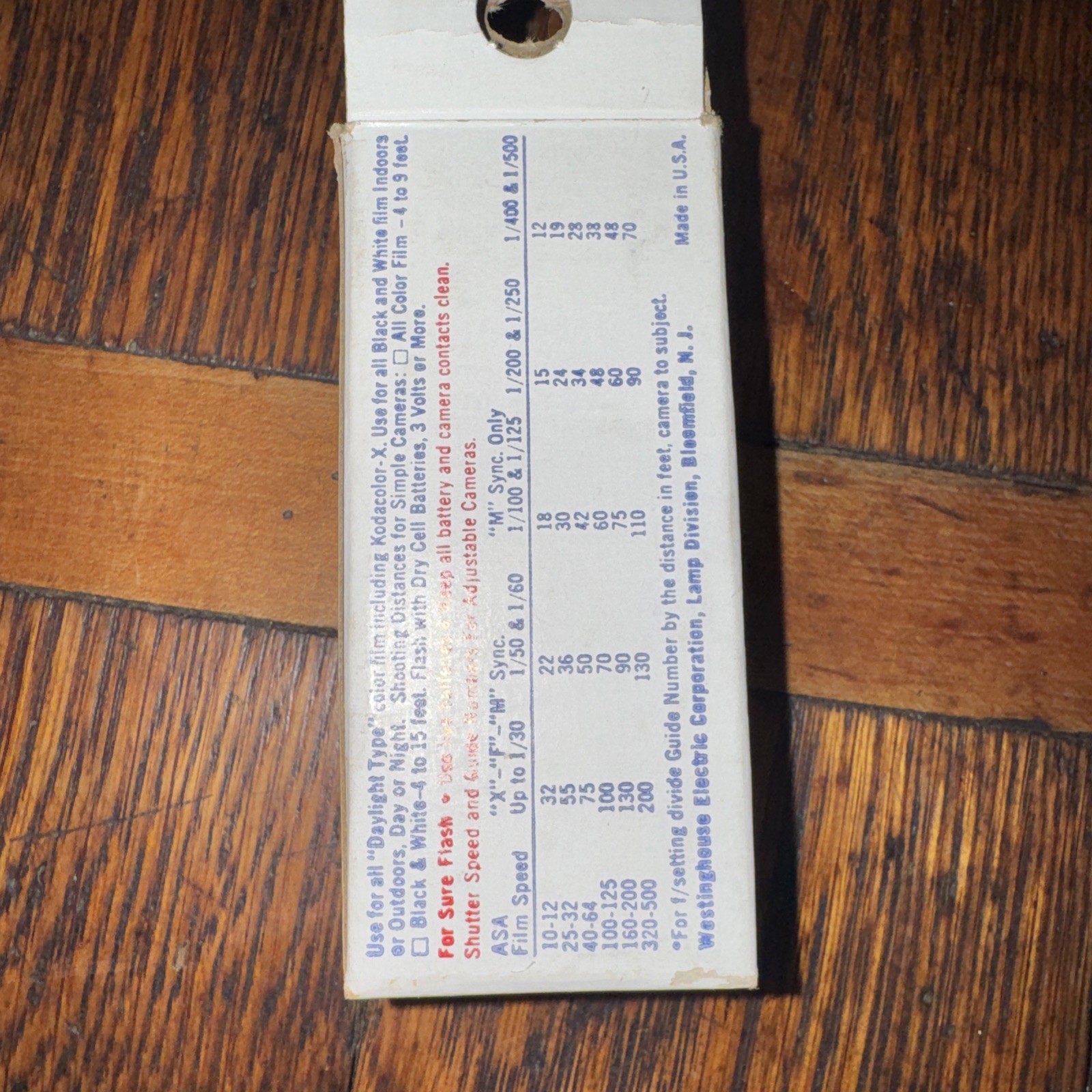 1960’s *New* Flash Cubes Color Balanced Westinghouse Electric Corporation