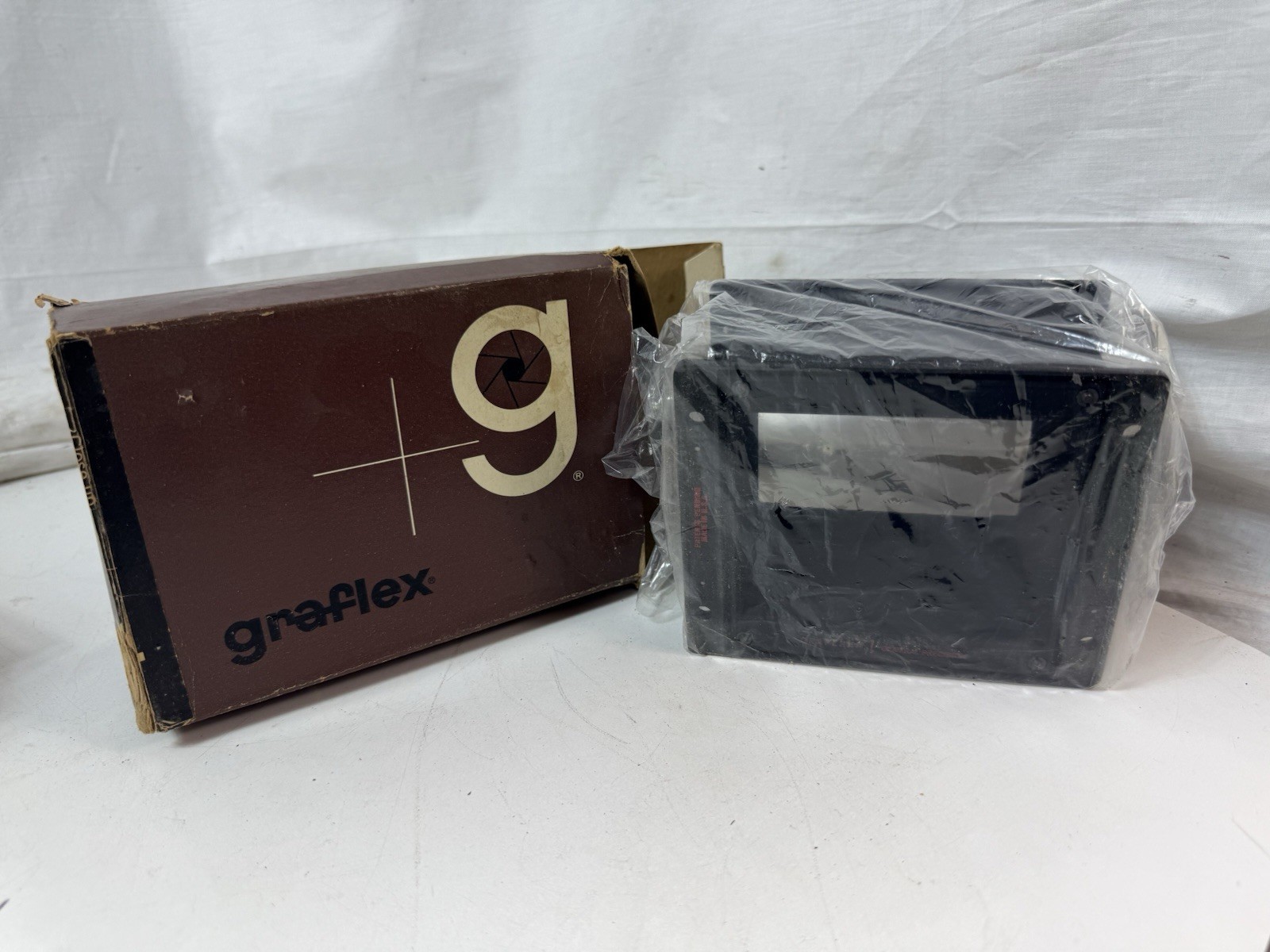 Vintage Graflex 4×5 Ground Glass Focusing Hood Back Screen NOS Nib Pacemaker