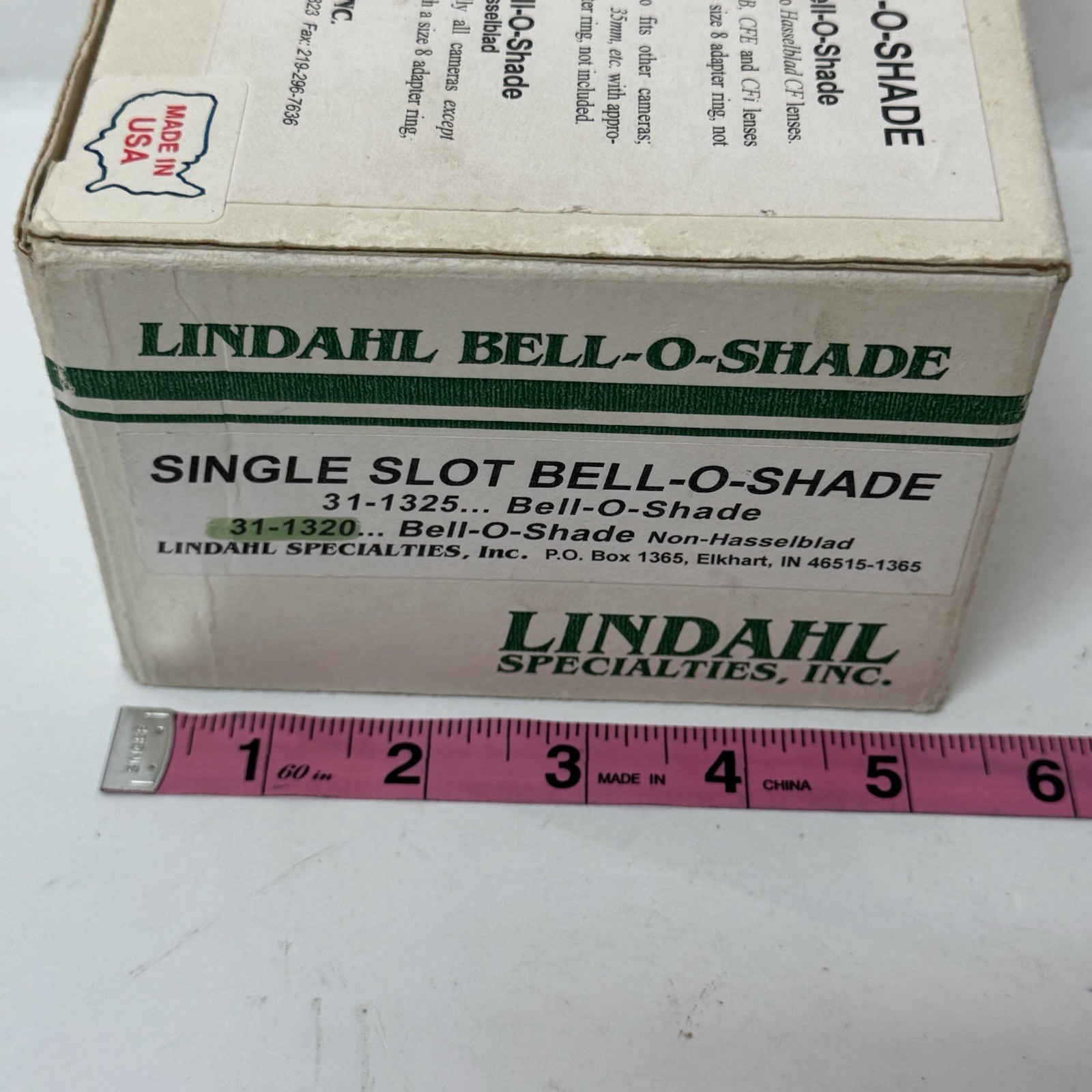 Vintage NIB Lindahl Specialties Bellows Attachment Large Format Camera Lens USA