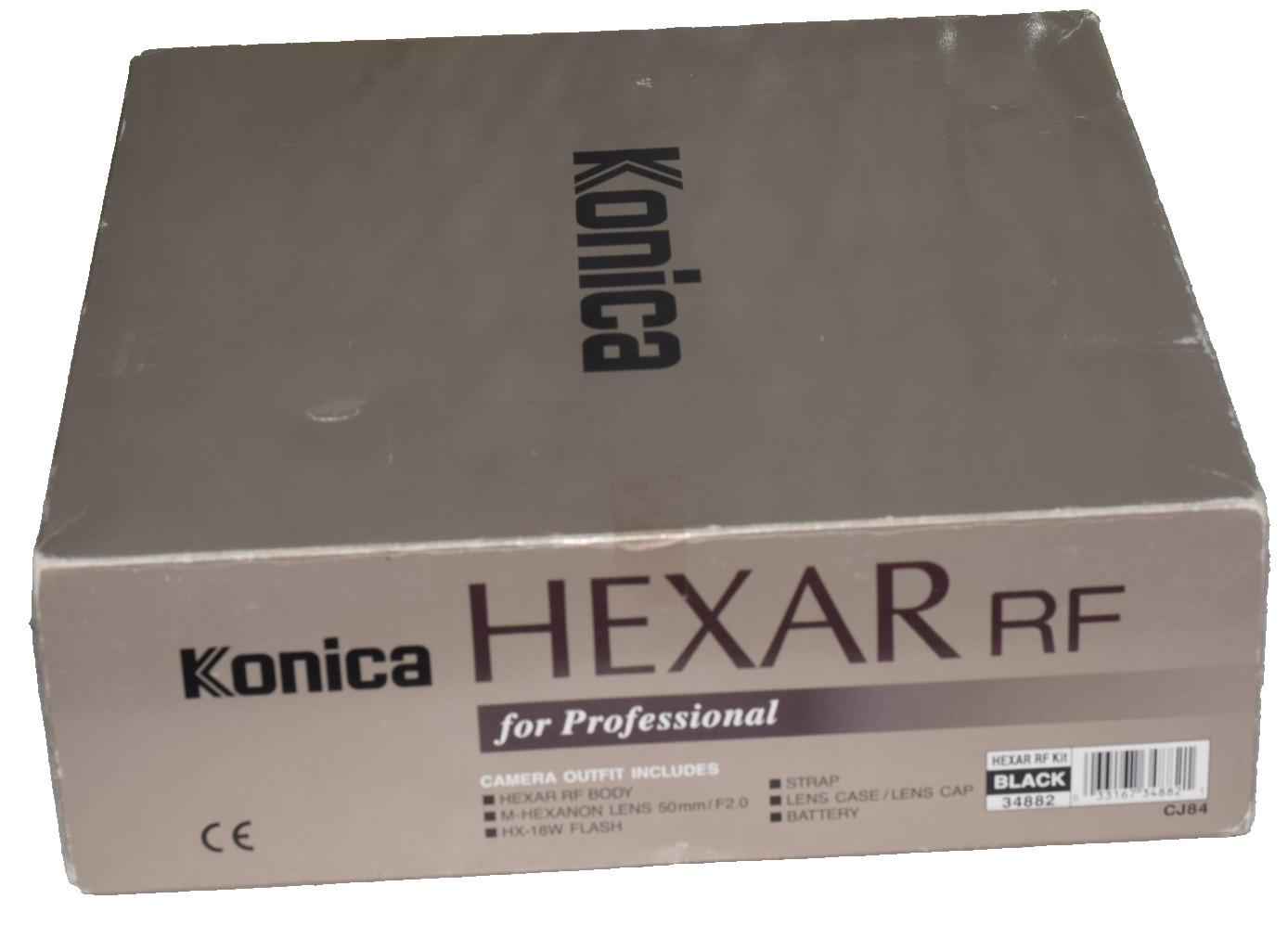 Orginal Box For Camera Set Konica Hexar RF Black Profesional