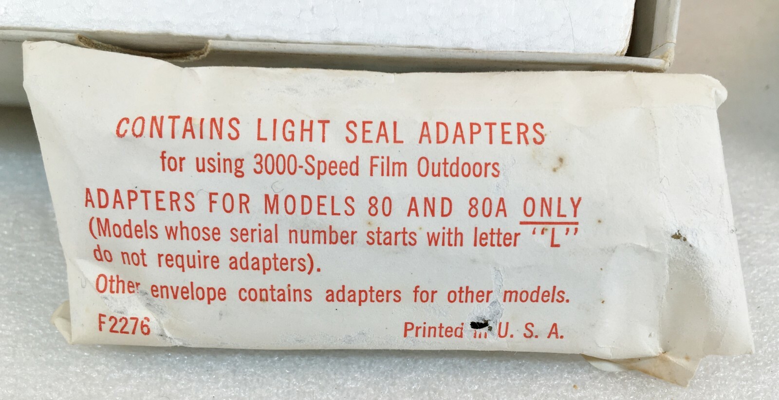POLAROID FLASH WINK LIGHT MODEL 250 COMPLETE IN ORIGINAL BOX