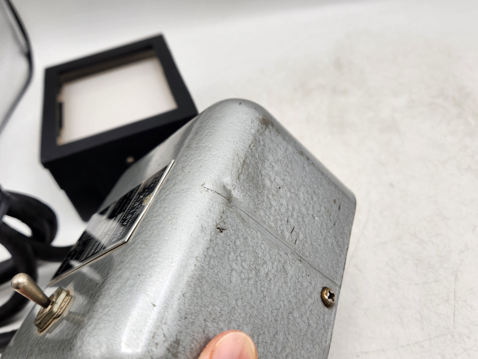 Vintage Graflex Graflarger Back 34 Aristo Cold Lite Grid 6018 3×4″ Negatives