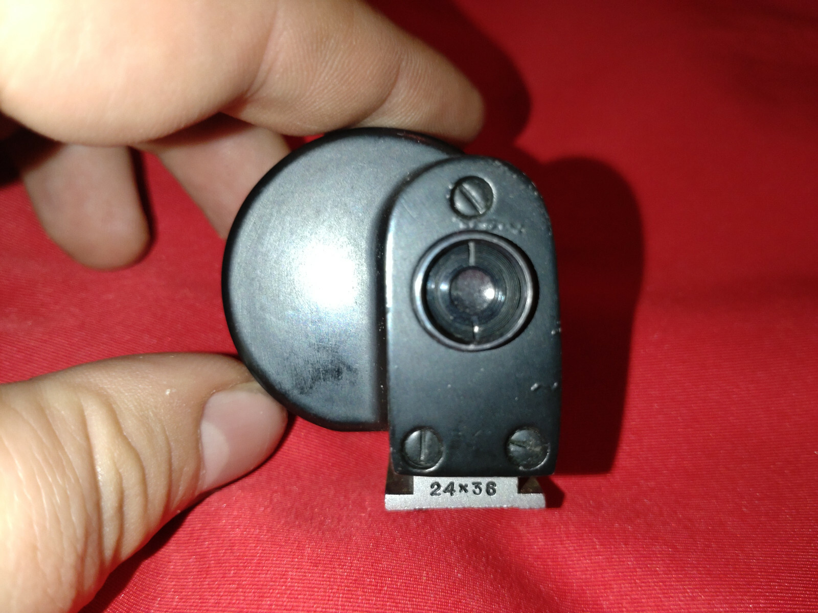 Russian USSR Universal turret viewfinder 28-135 mm for RF camera Krasnogorsk