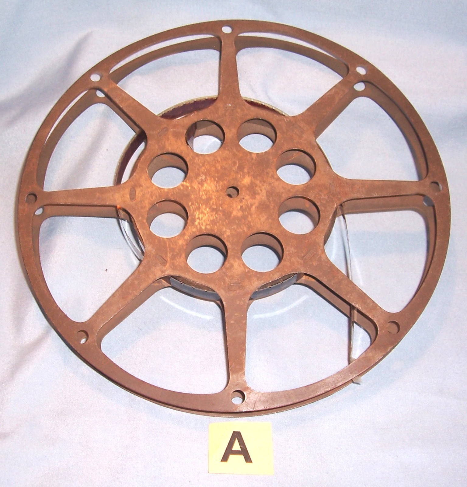 3 16MM 800-1200′ Metal Motion Picture Film Camera Movie Projector Take Up Reels