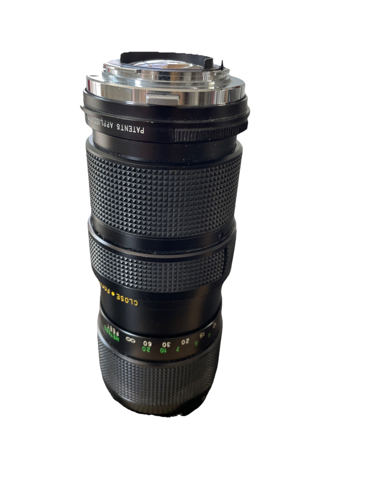 Vivitar 75-205mm f/3.8 Manual Focus Zoom Lens For Nikon F AI Mount Vintage