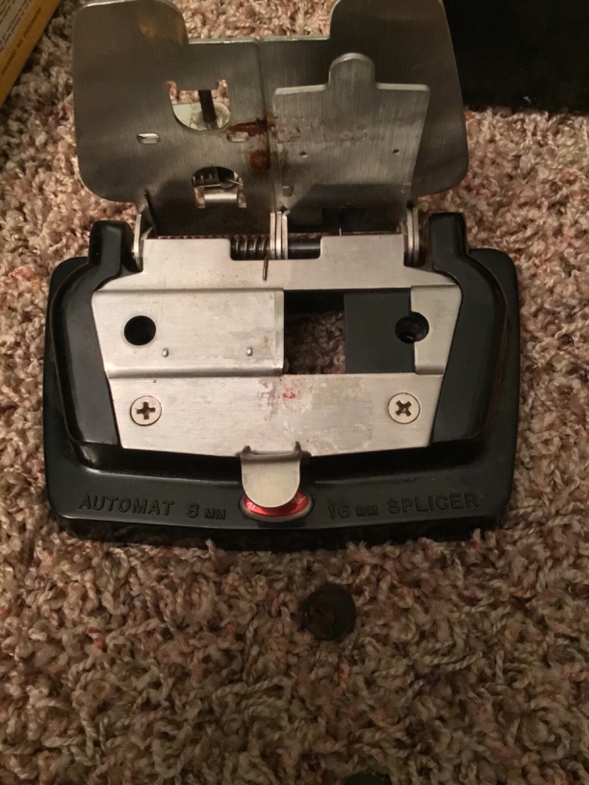 Vintage Hollywood Automat Film Splicer 8mm 16mm in Original Box
