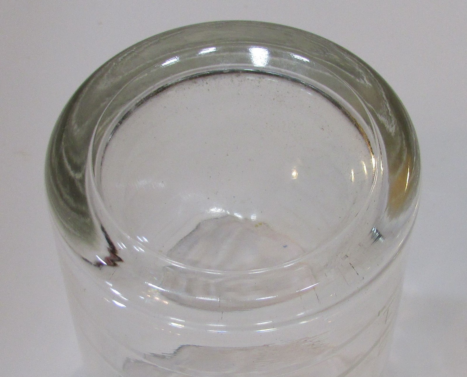 Antique Replacement Clear Glass Pitcher for Ansco Home Photo Developing Outfit