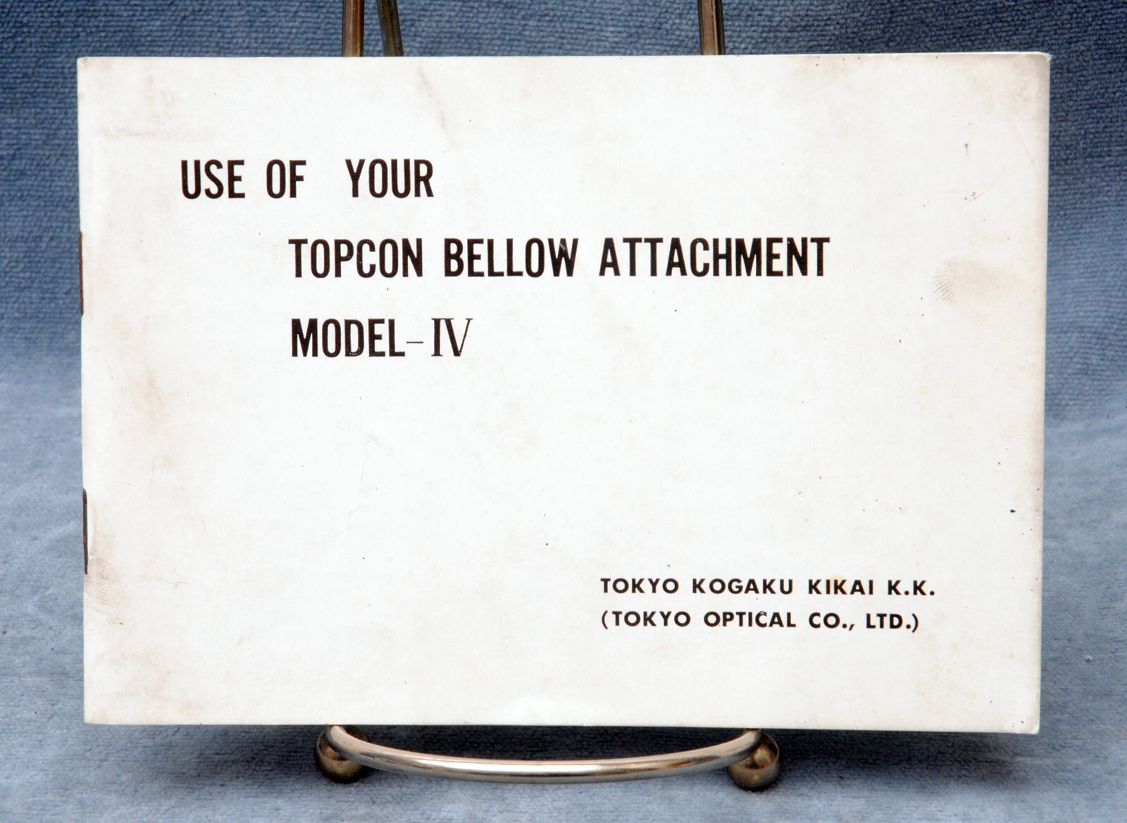 TOPCON DOUBLE RAIL BELLOWS III, MACRO STAGE & IB, BOXES, MADE IN JAPAN