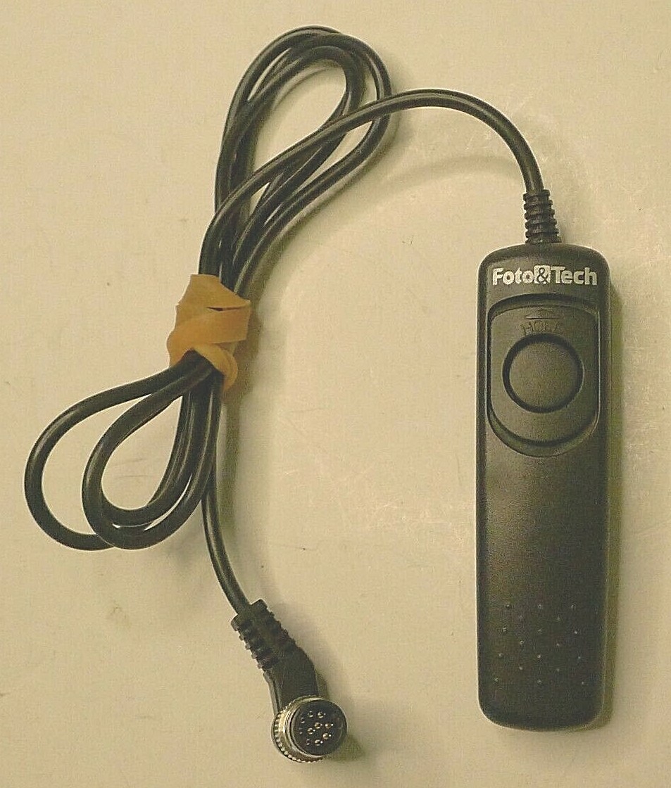 Foto & Tech Corded Remote MC-30 for Nikon D800 Film Nikon SLR – TESTED