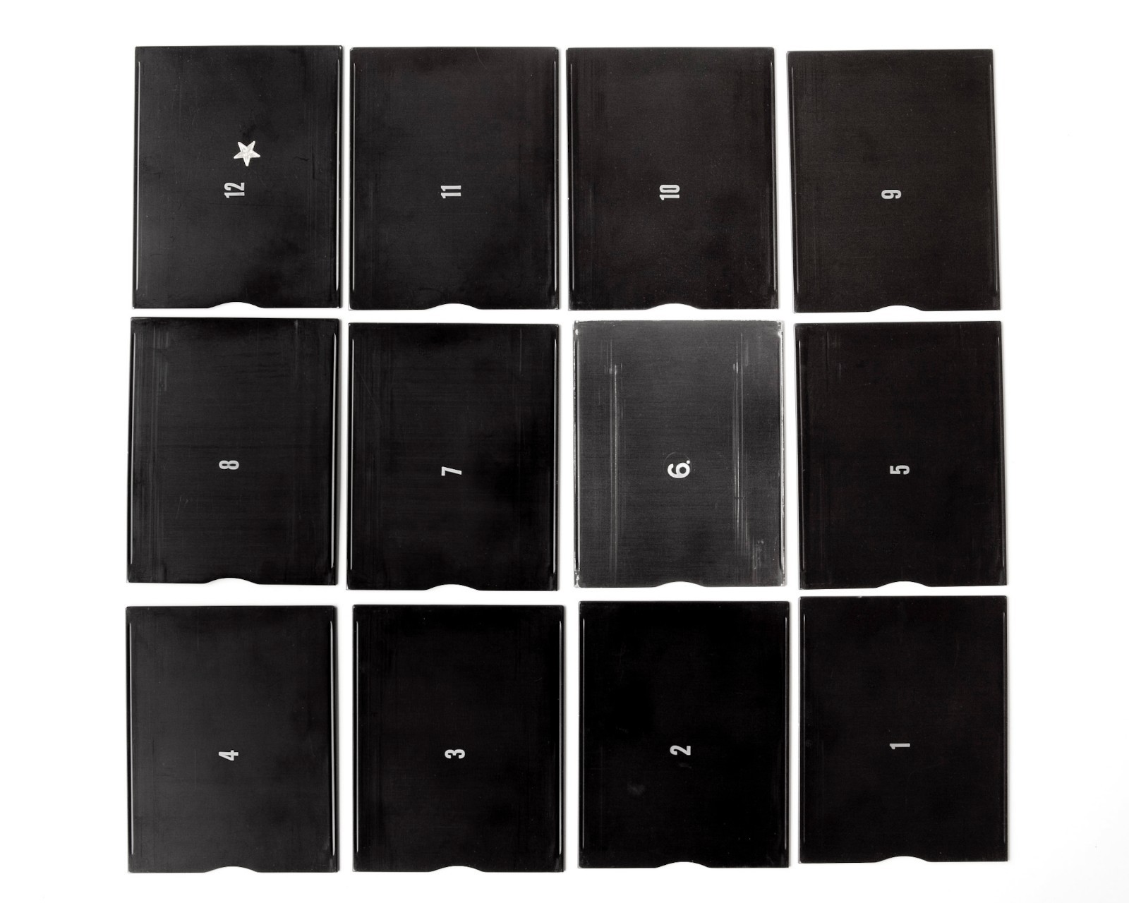 GRAFLEX 4×5 CUT FILM MAGAZINE “Bag Mag” w/ 12 Septums for early Graflex