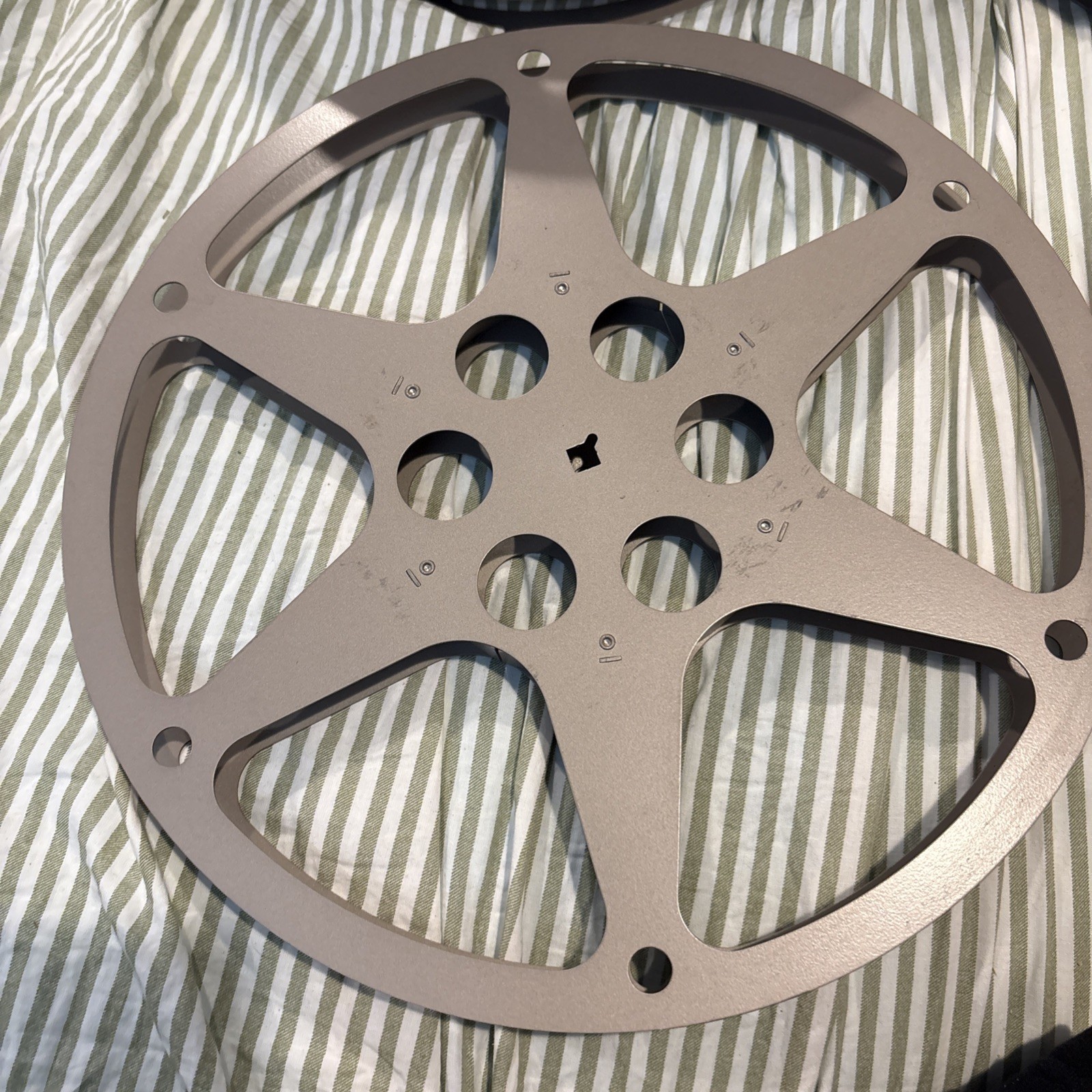 SCHERER 1200’ 16MM Metal FILM REEL 1200ft capacity