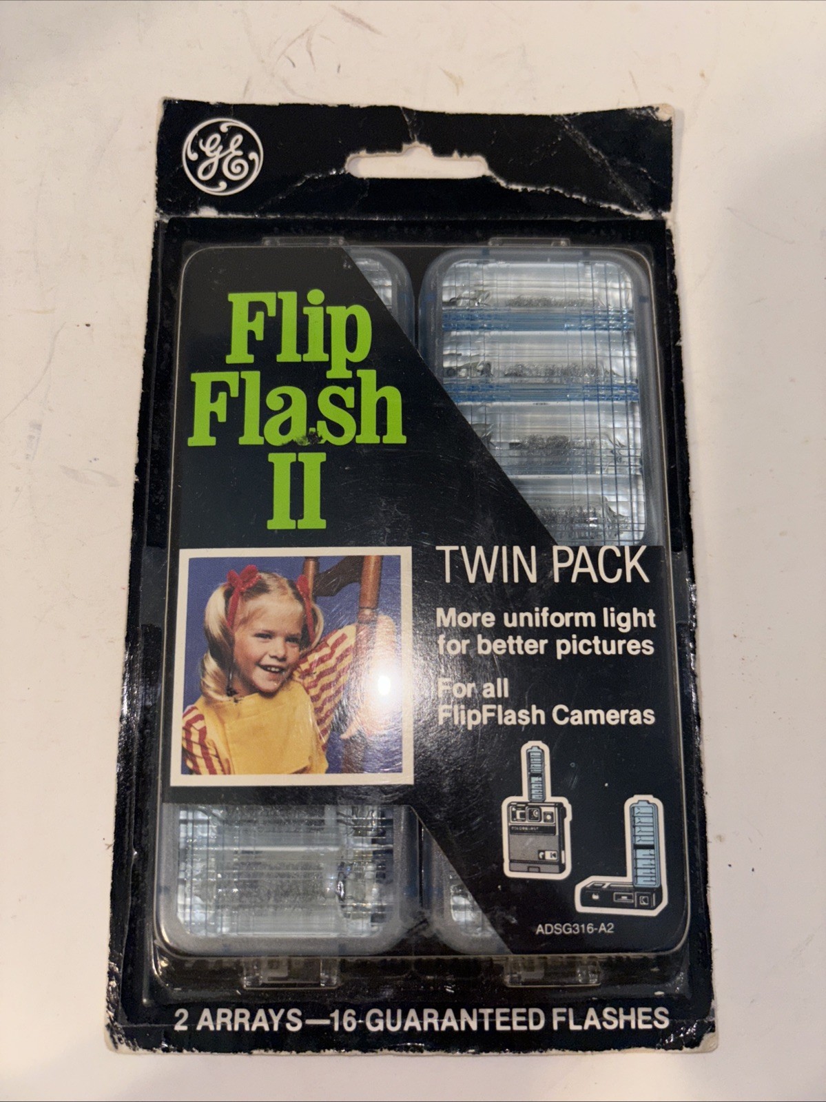 GE Flip Flash II | 2 Bars / 16 Flashes, For FlipFlash Cameras NEW