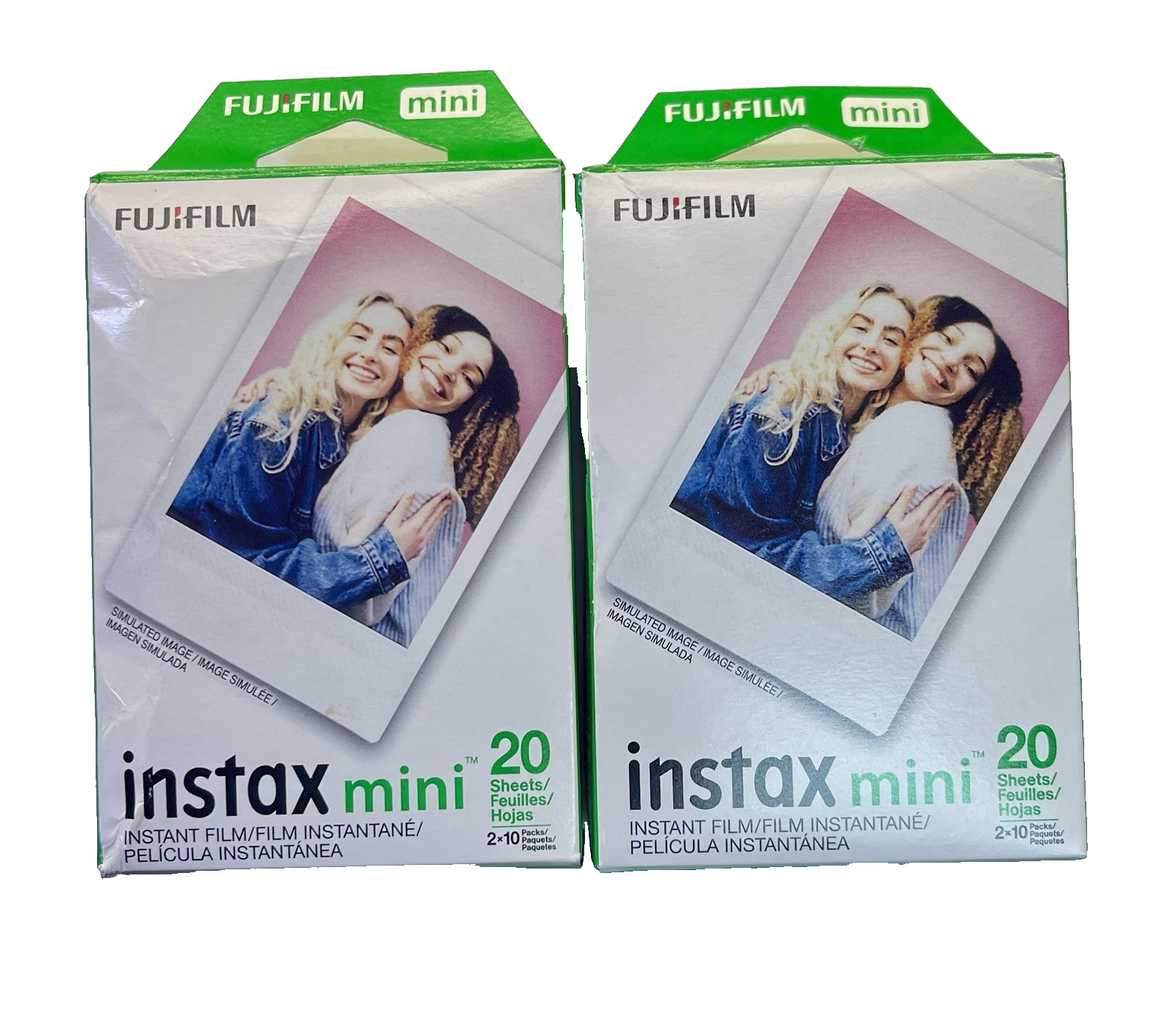 Fujifilm Instant Mini Film Two Instant Film Twin Packs – 40 EXP Total, ISO 80…