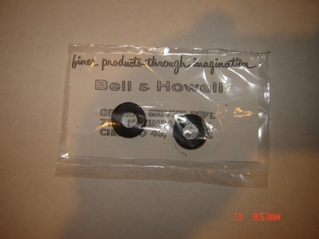 Bell & Howell 400-Series Film Feed Tire’s, TWO PIECES