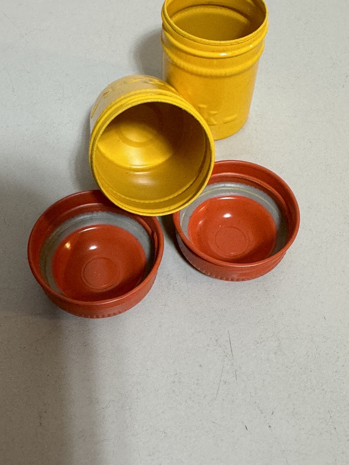 ✔️EXCELLENT✔️ Set of 2 – Vintage KODAK Aluminum Film Screw-Top Canister