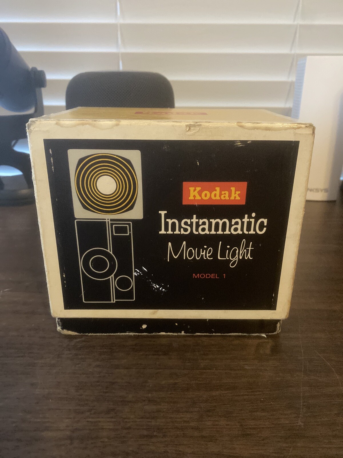 Vintage Kodak Instamatic Movie Light Model 1 With Box