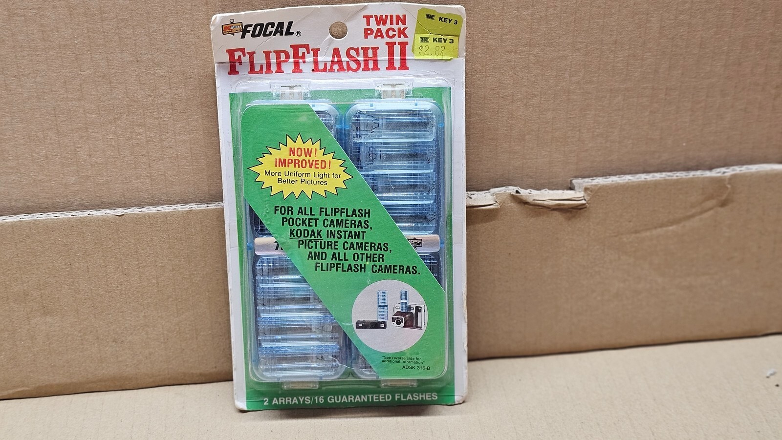 Focal Flip Flash II Twin Pack Kmart 2 Arrays 16 Flashes (Never Used)