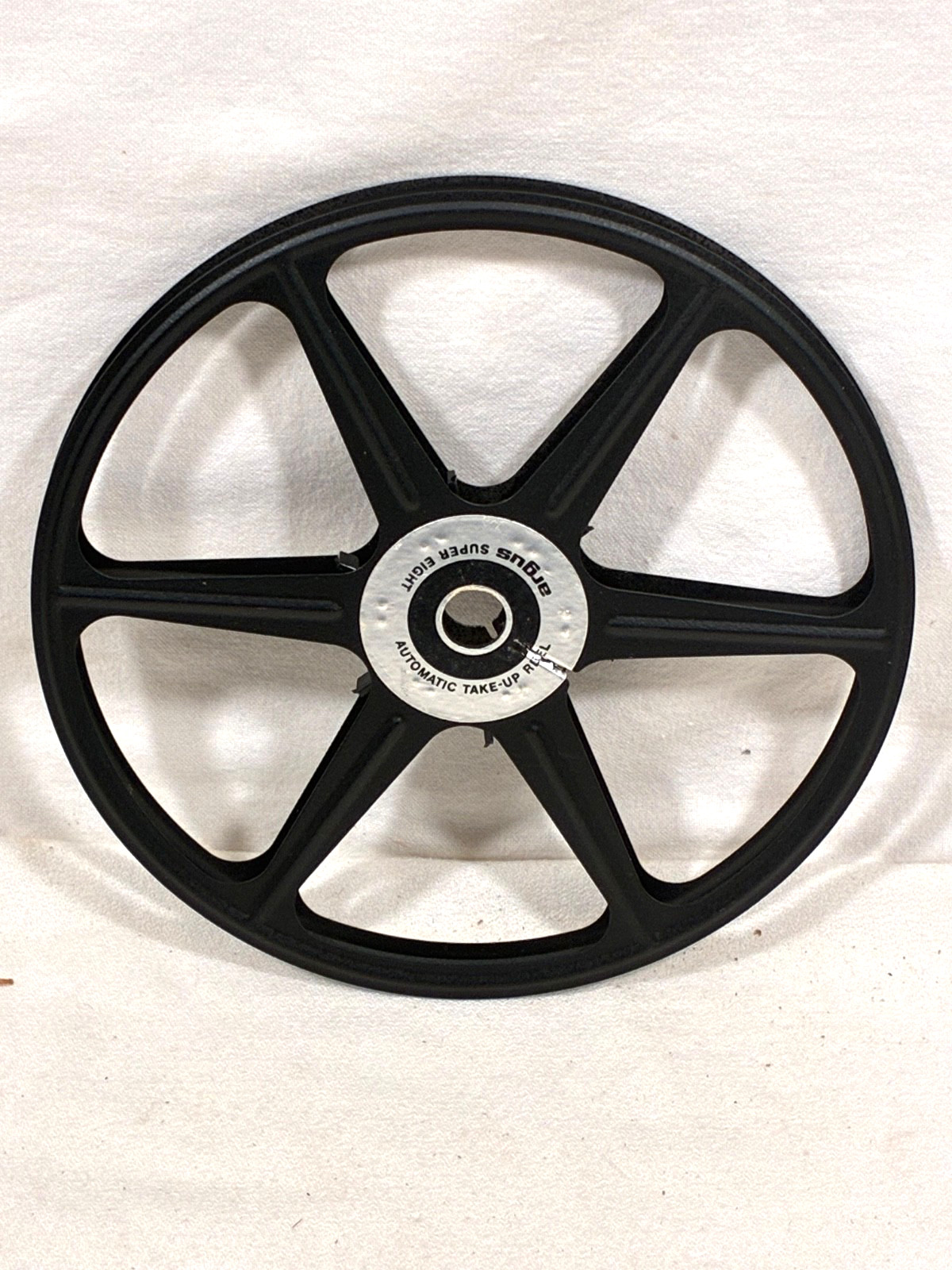 ARGUS Super 8 AUTOMATIC Movie Take Up Reel 400ft, 7 inches. *METAL!