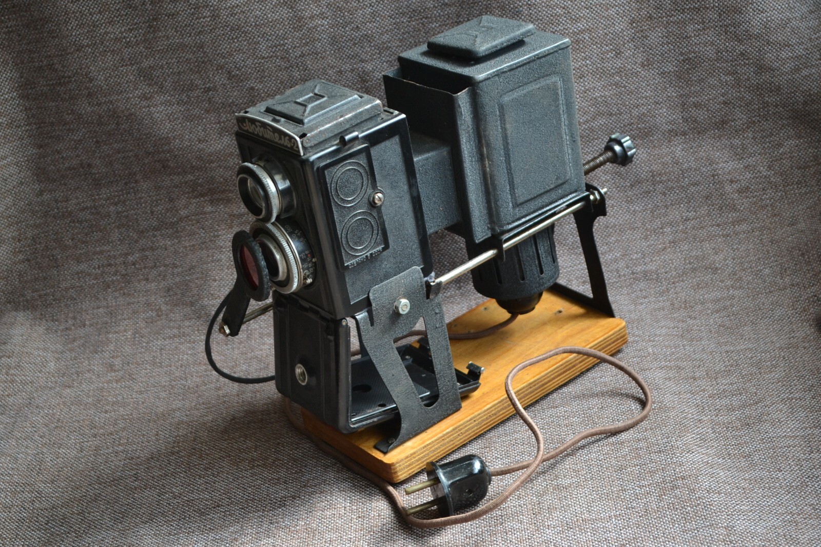 VERY Rare UPL-1 Soviet Magnifying attachment for LUBITEL camera