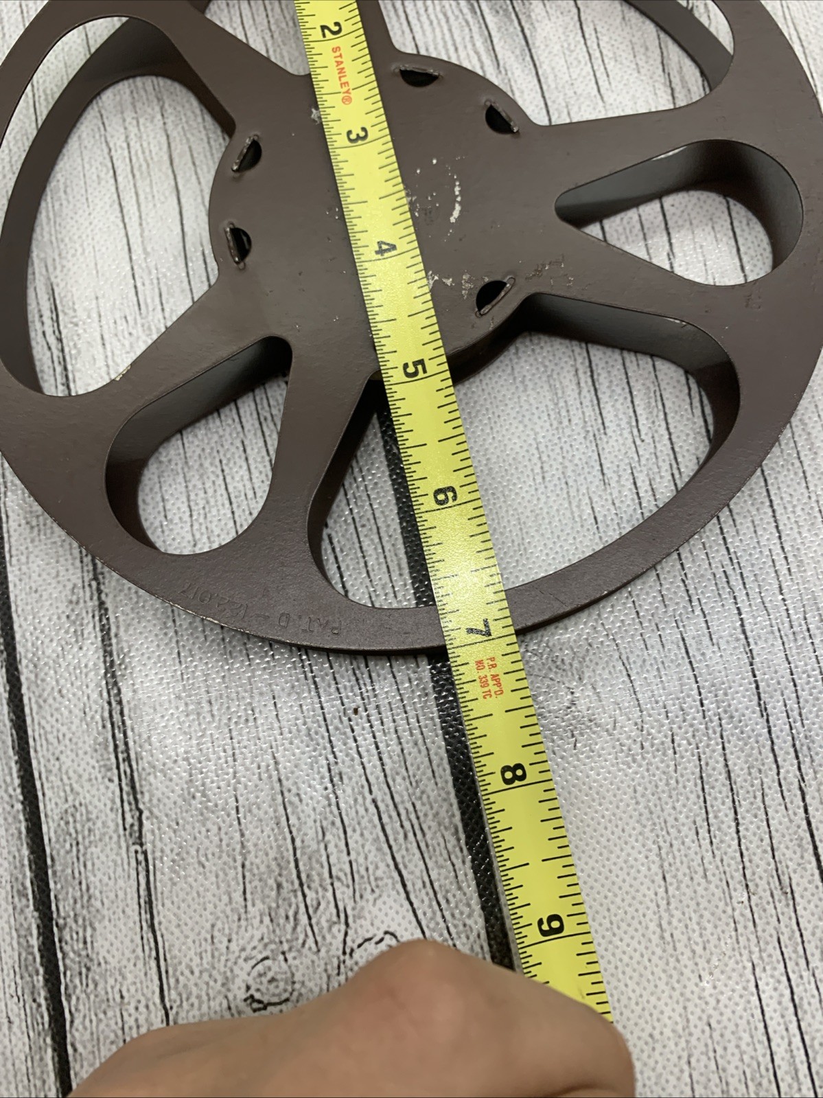 Golden Brothers Film Reel PAT 7” 122.017 Brown