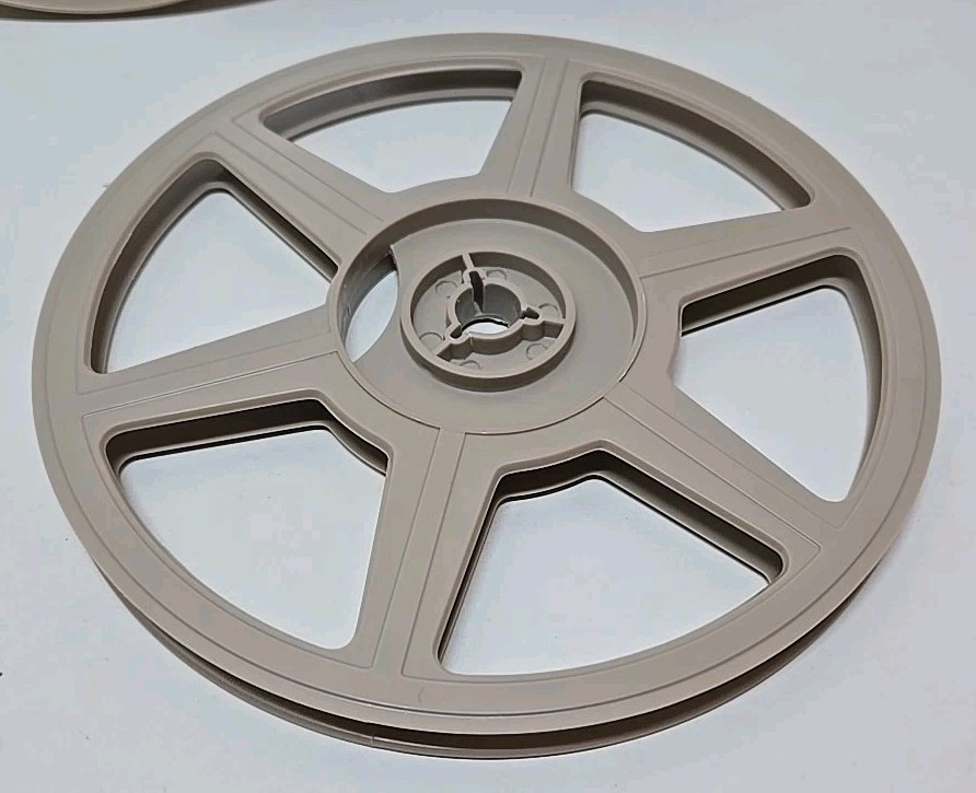 400 ft. Automatic pick up Dual 8mm Plastic Reel, Can, Splicing Set. New