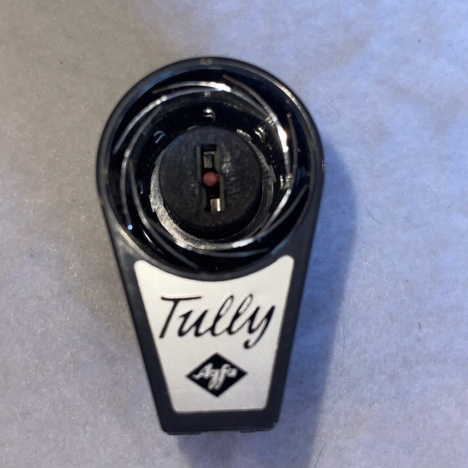 Vintage Agfa Tully Camera Flash W/ Leather Case Germany