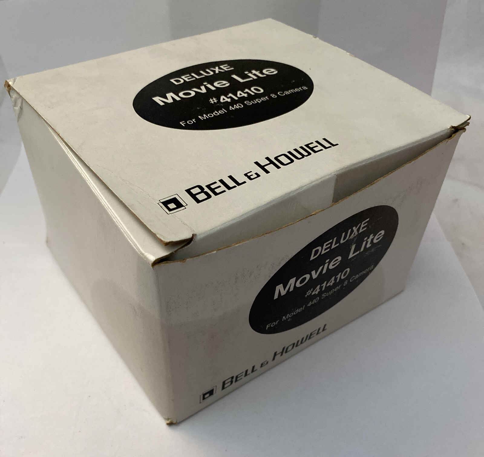 Vintage Bell & Howell Movie Lite #41410 For 440 Super 8 Camera In Box ~ Works!