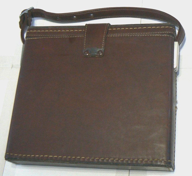 Polaroid Leather Compartment Case for Folding SX-70 Tan Camera & Accessories Z