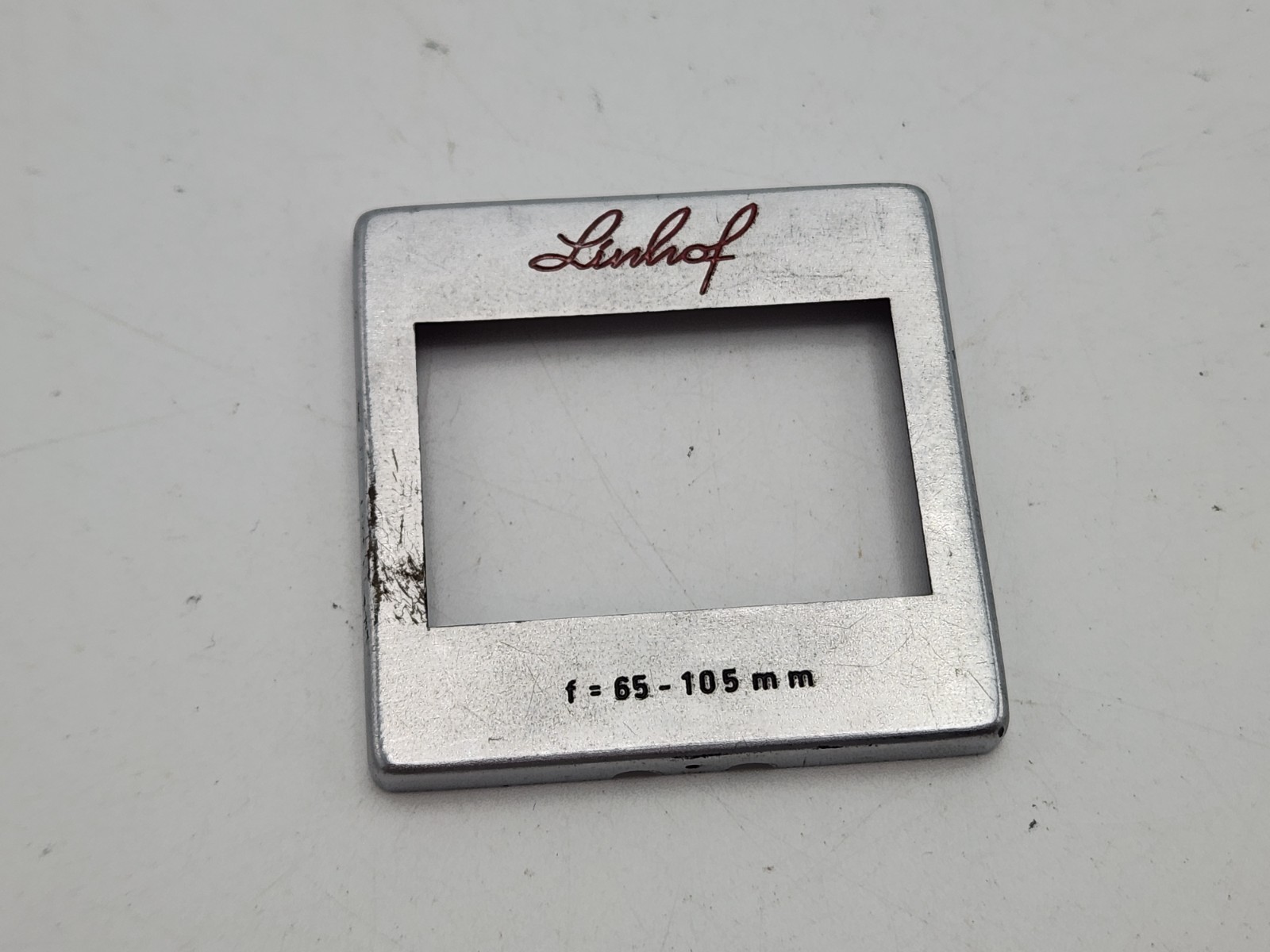 Linhof 65-105mm Metal Finder Mask for Super Technica 6×9 23 III & IV Camera