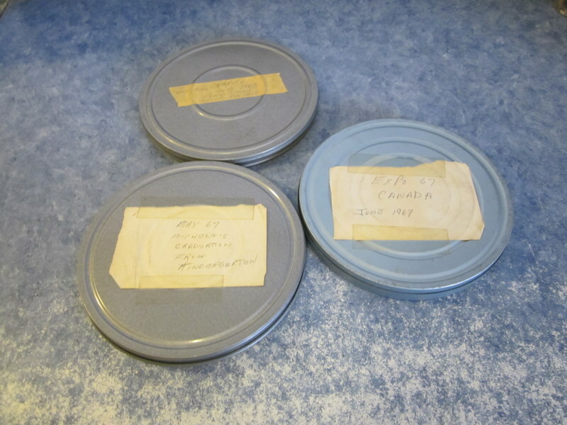 3 Vintage Home Movie 300 Feet 6″ Movie Reels