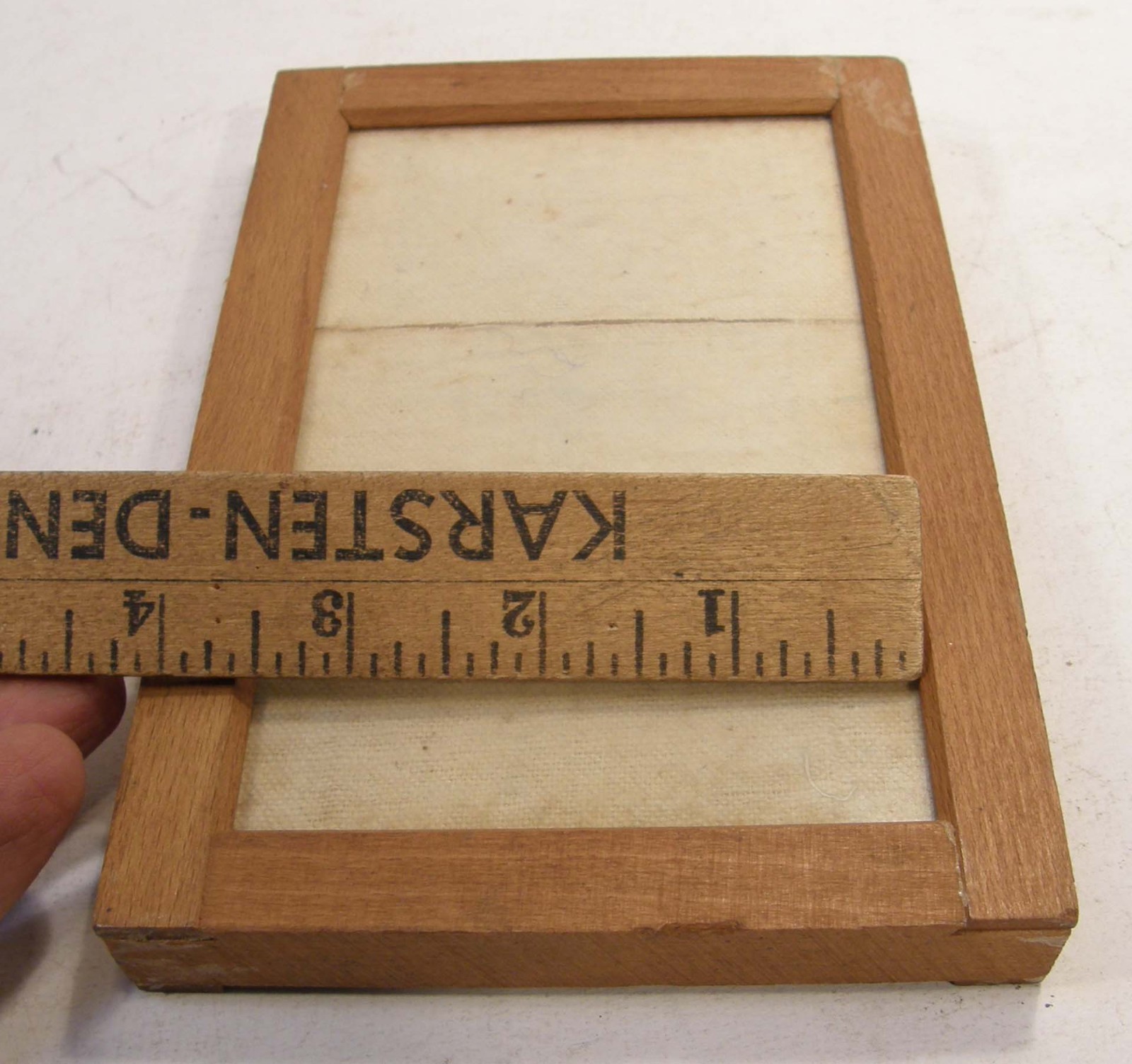 ANTIQUE VINTAGE EKCo EASTMAN WOODEN PRINTING FRAME FOR 3 1/4 X 5 1/2 NEGATIVES